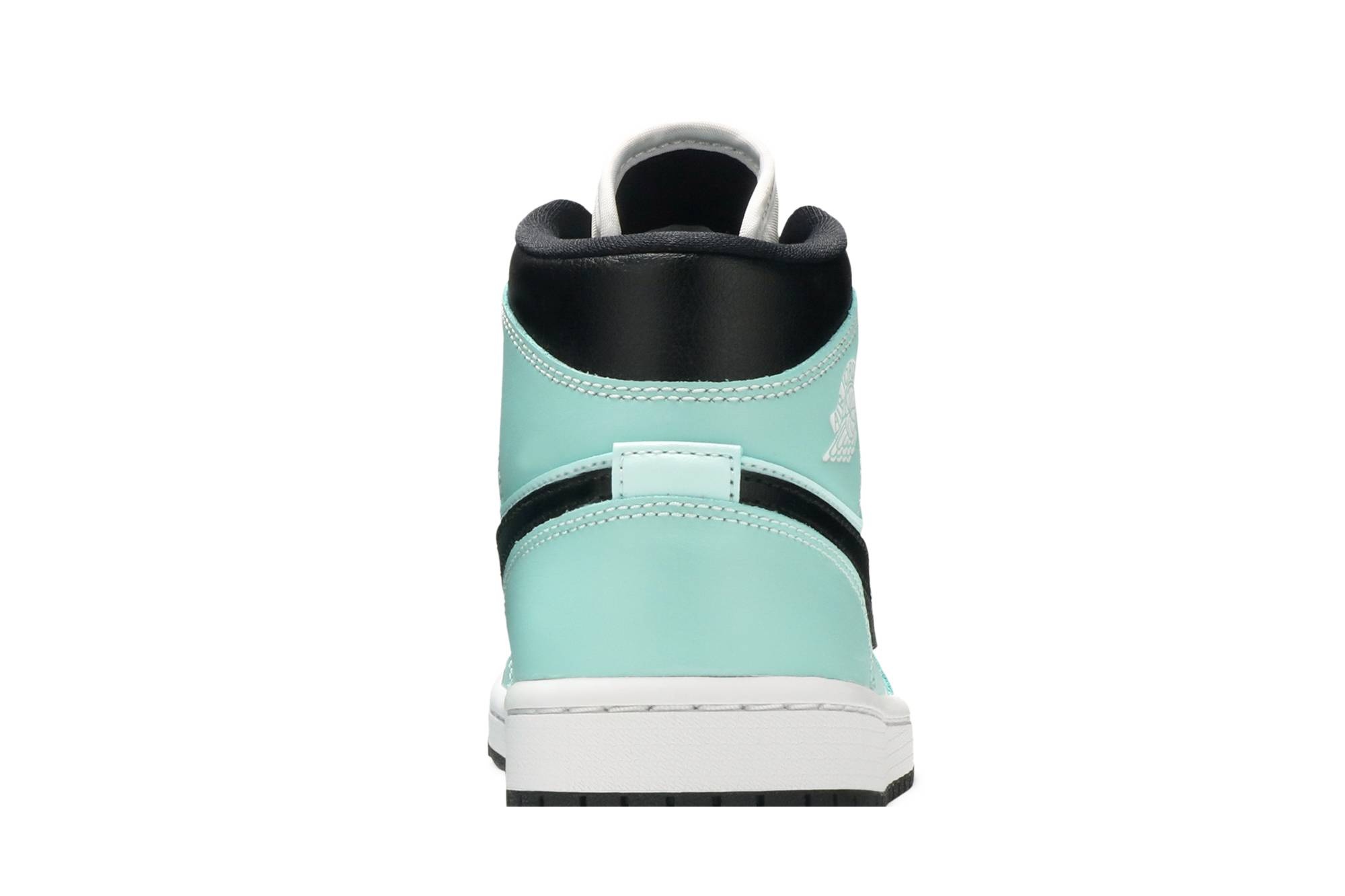 Wmns Air Jordan 1 Mid 'Aqua Black' - 7