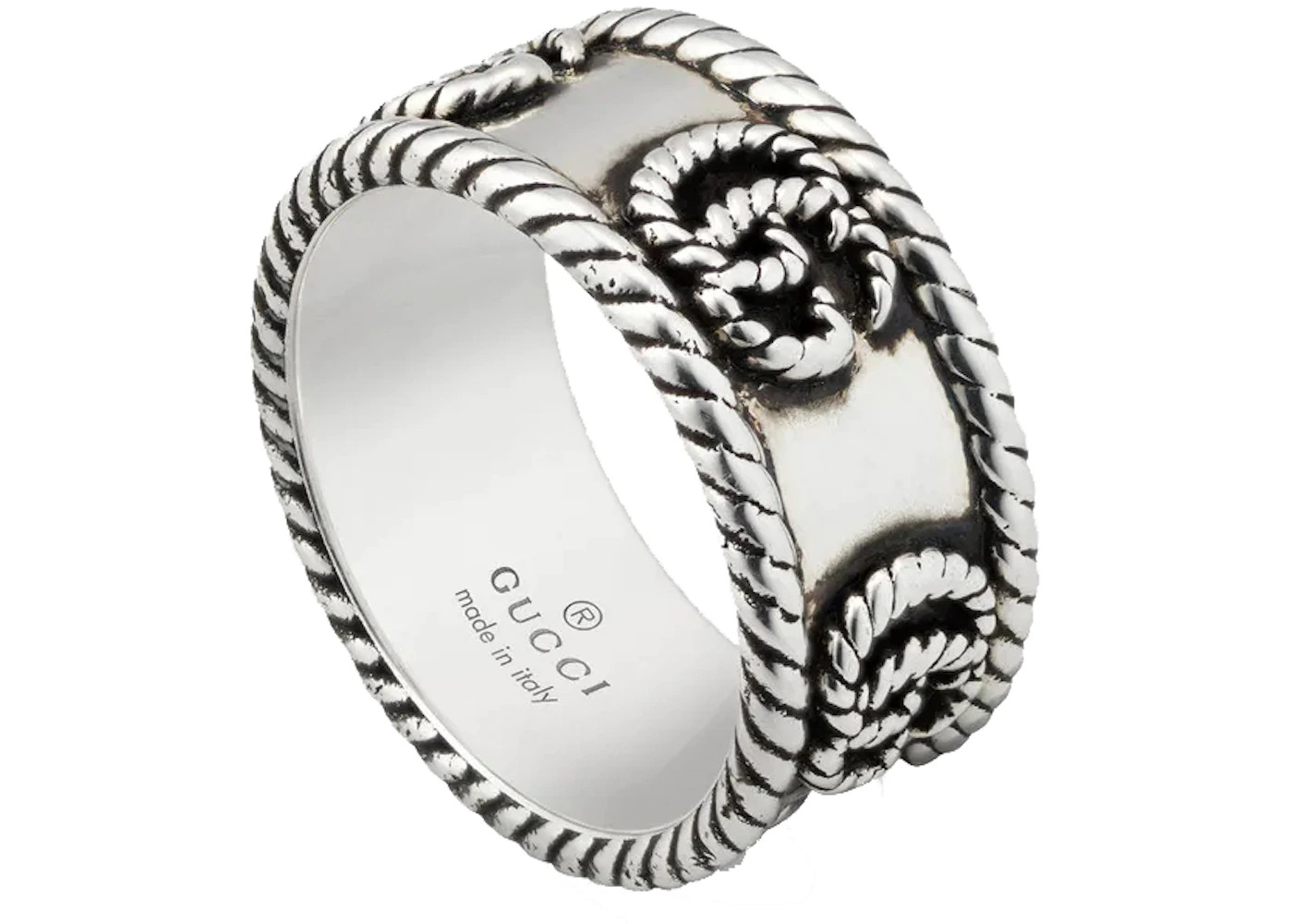 Gucci Double G Ring Silver - 2