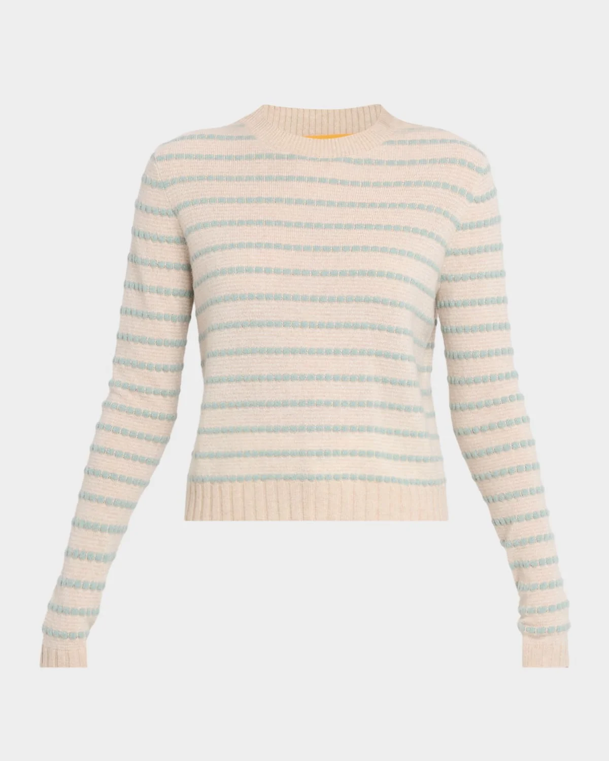 Pebble Stripe Cashmere Sweater - 1