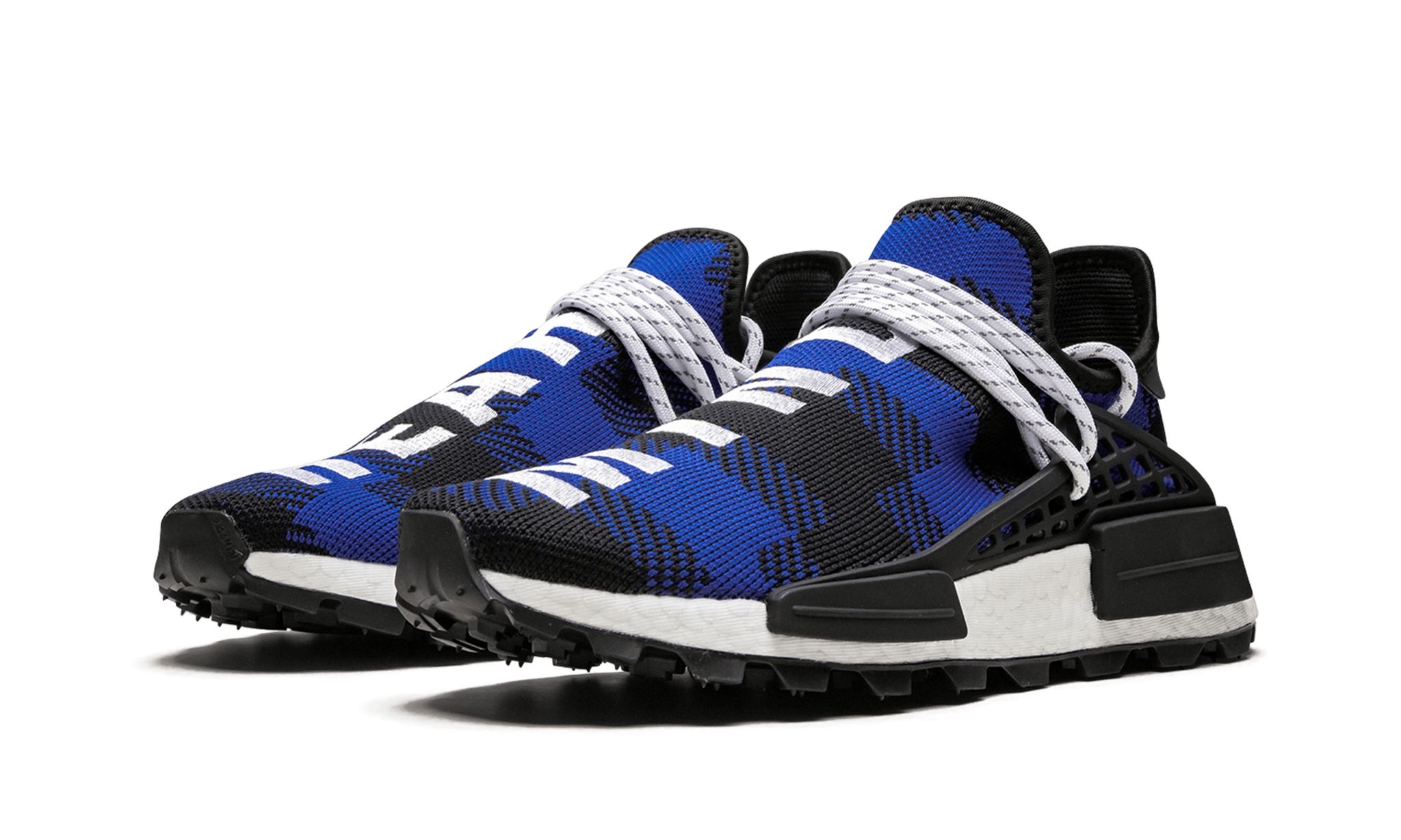 NMD Hu "BBC x Pharrell - Plaid Pack - Blue" - 2