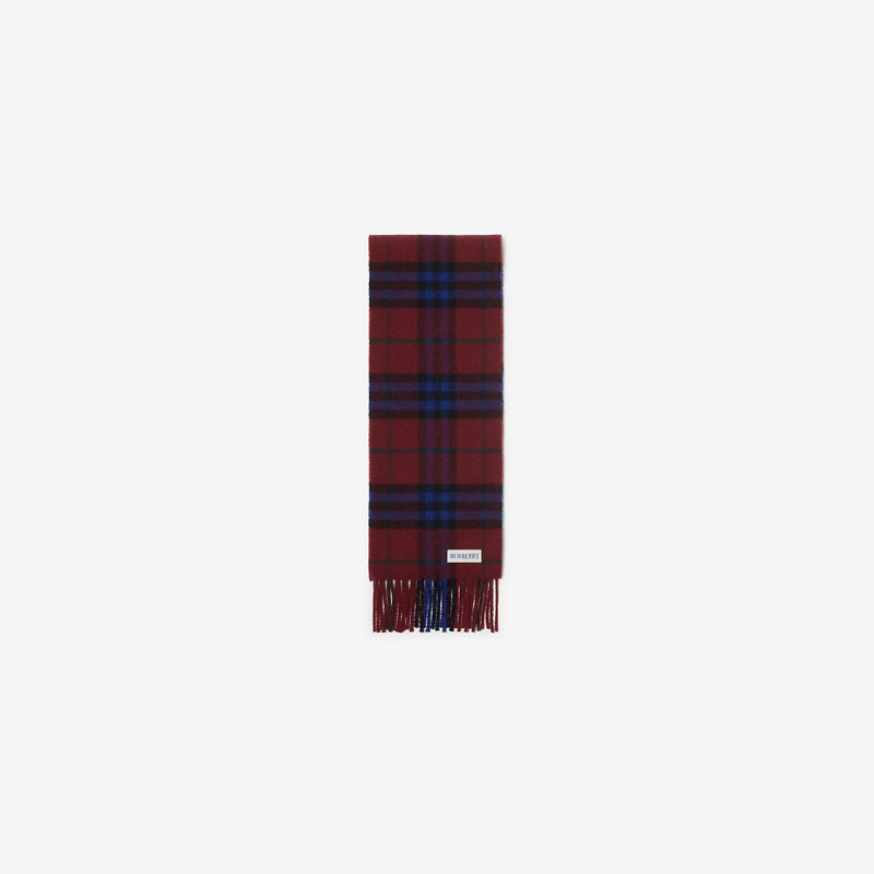Burberry Narrow Check Cashmere Scarf outlook