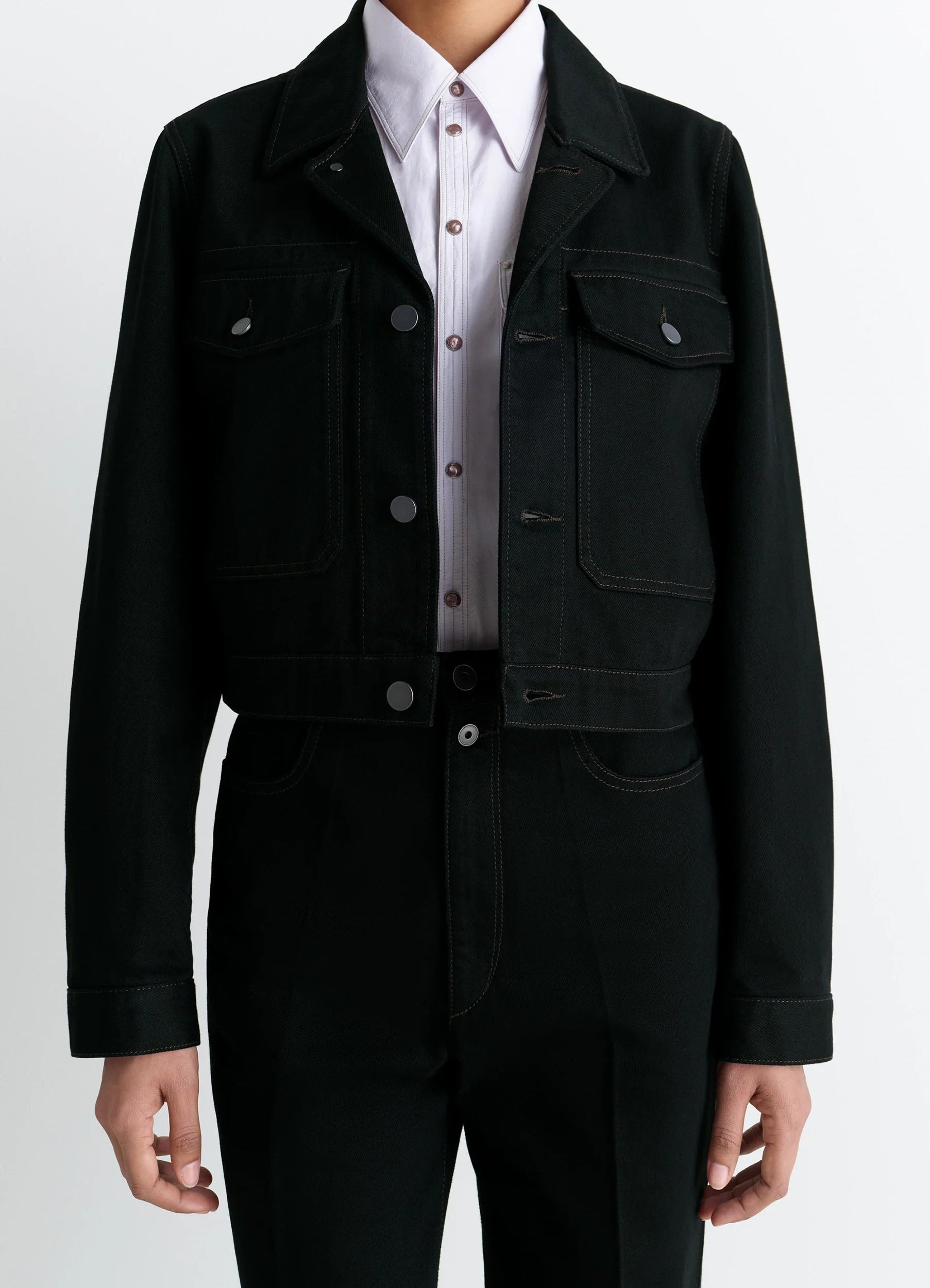 CROPPED BLOUSON - 2