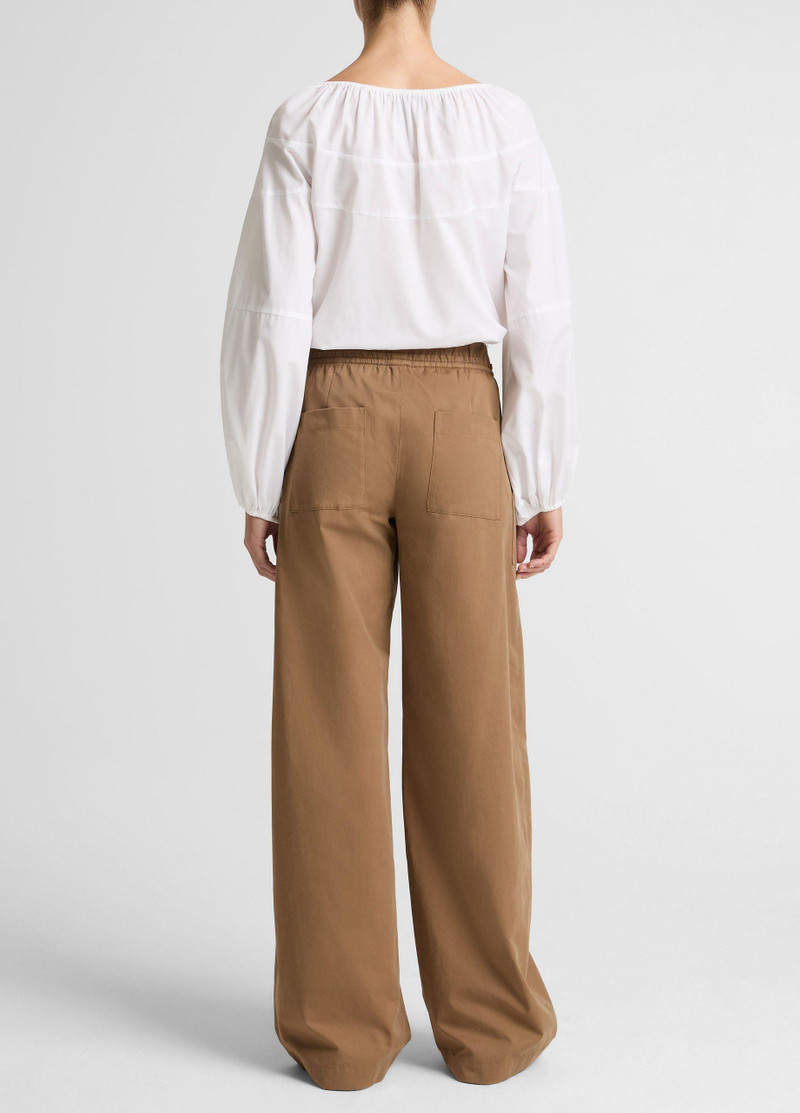 Vince Cotton Double-Waist Drawstring Pant outlook