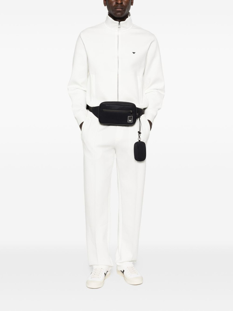 EMPORIO ARMANI logo-patch belt bag outlook