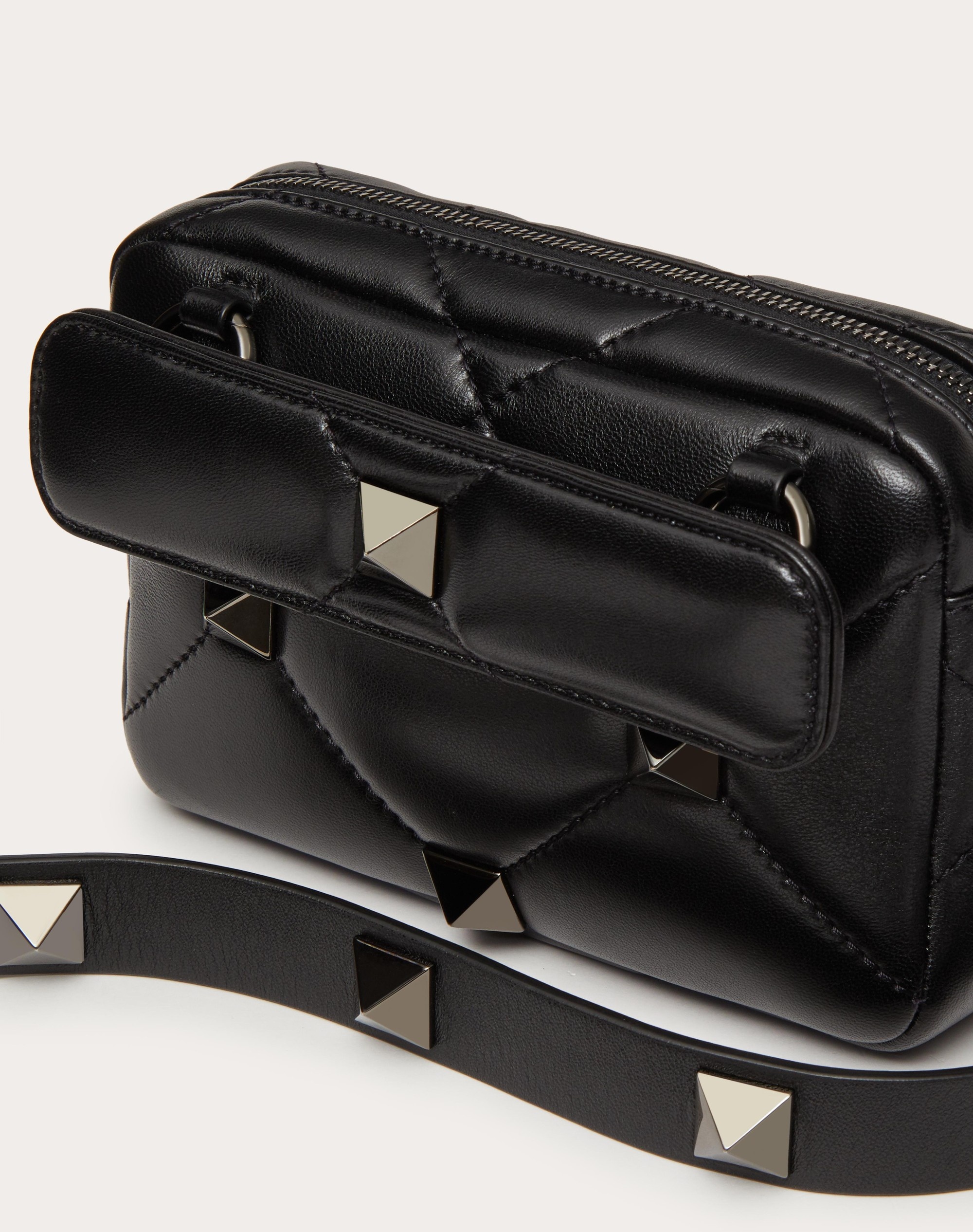 SMALL ROMAN STUD NAPPA CROSSBODY BAG - 5