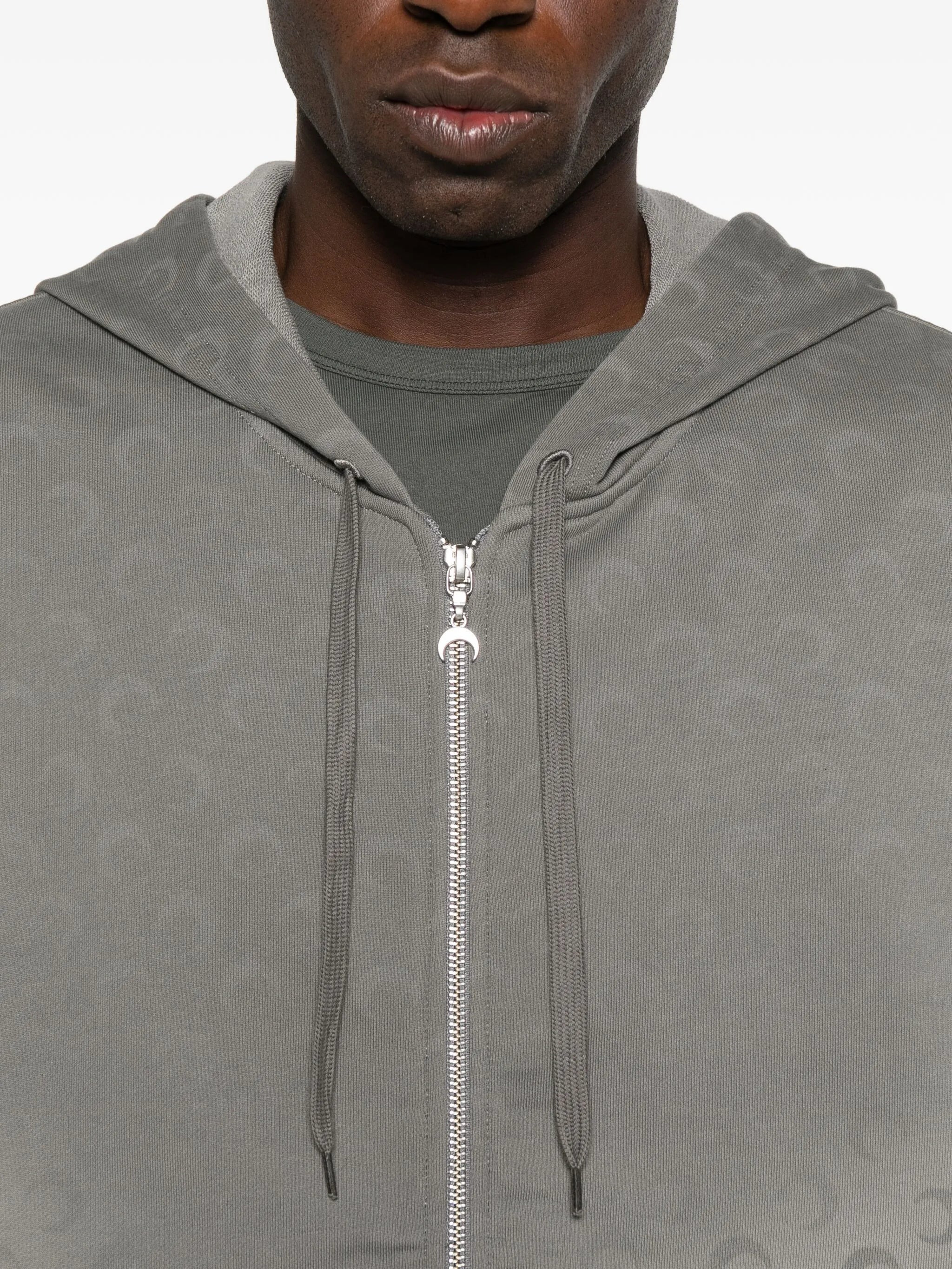 Marine Serre Zip-up Hoodie - 5