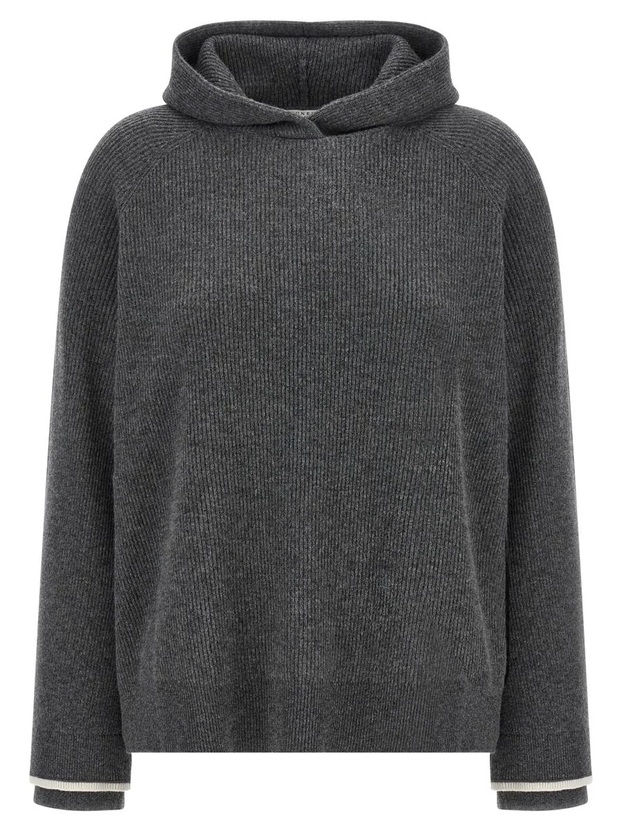 Brunello Cucinelli Hooded Sweater - 1