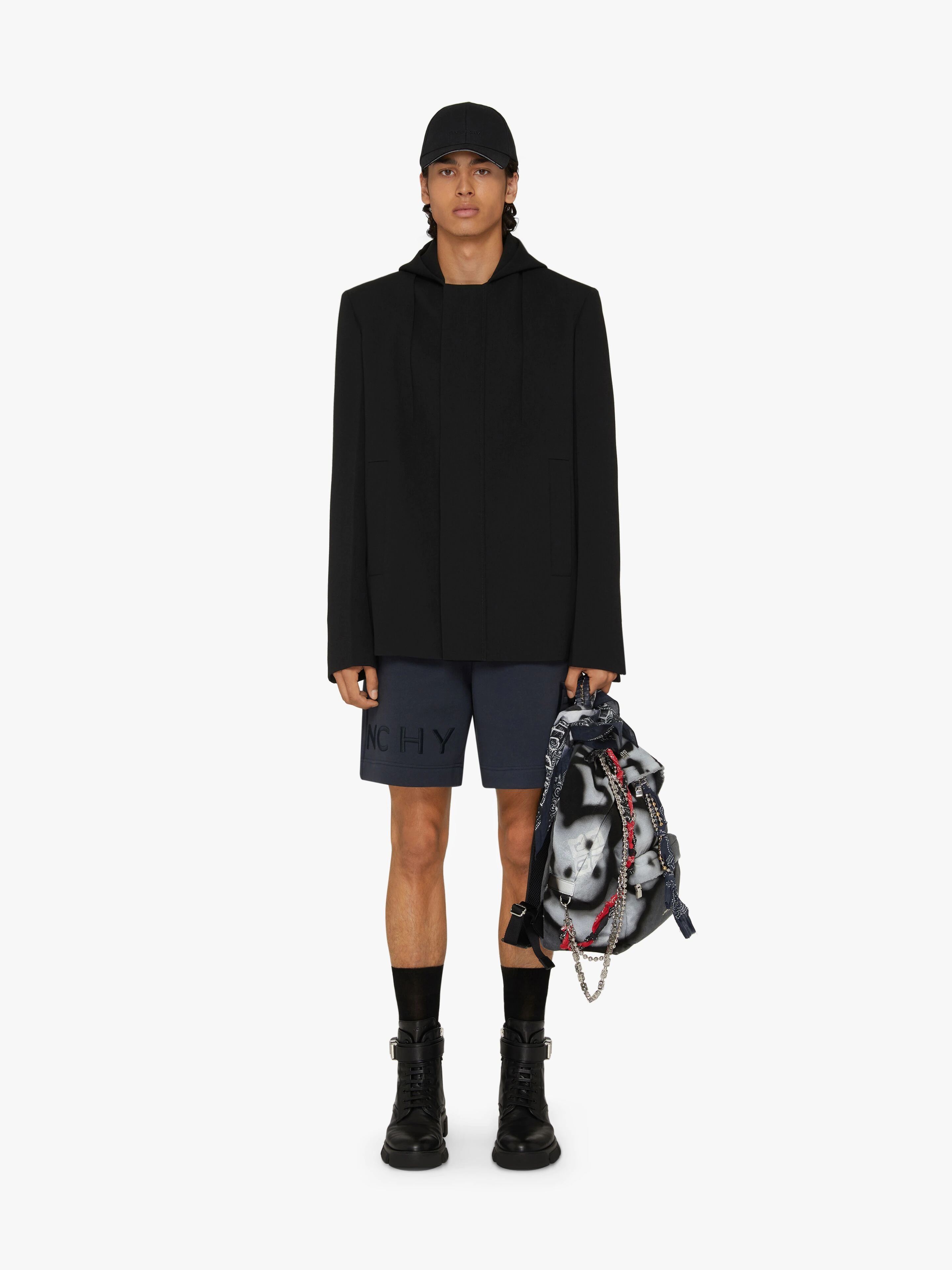 4G GIVENCHY EMBROIDERED BERMUDA - 2