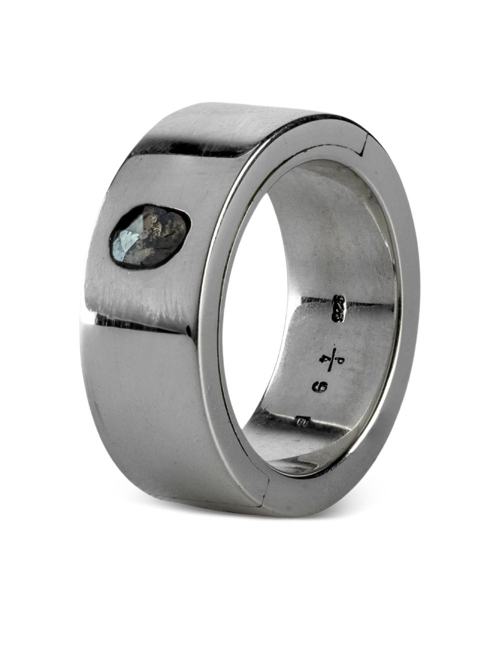 sterling silver Sistema diamond ring - 3