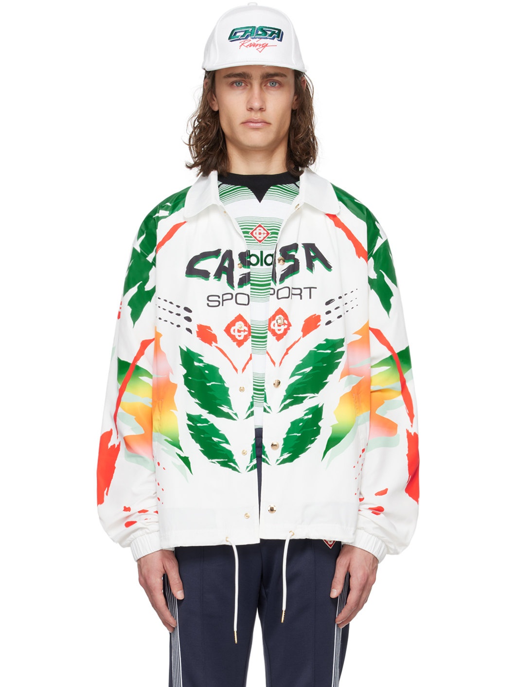 White 'Casa Moto' Jacket - 1