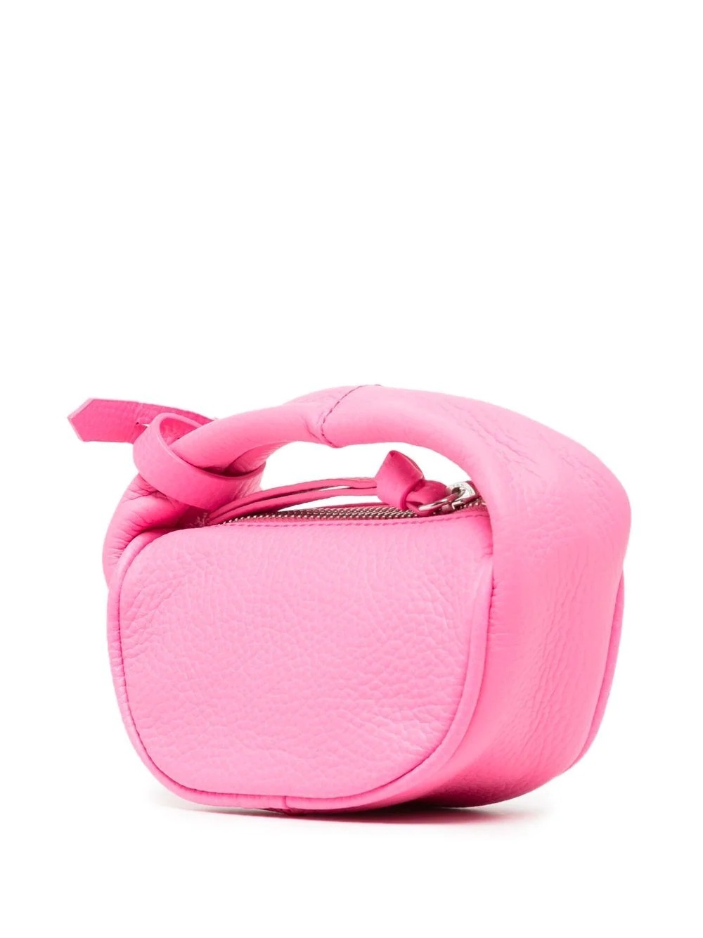 knot-detailed leather mini bag - 3