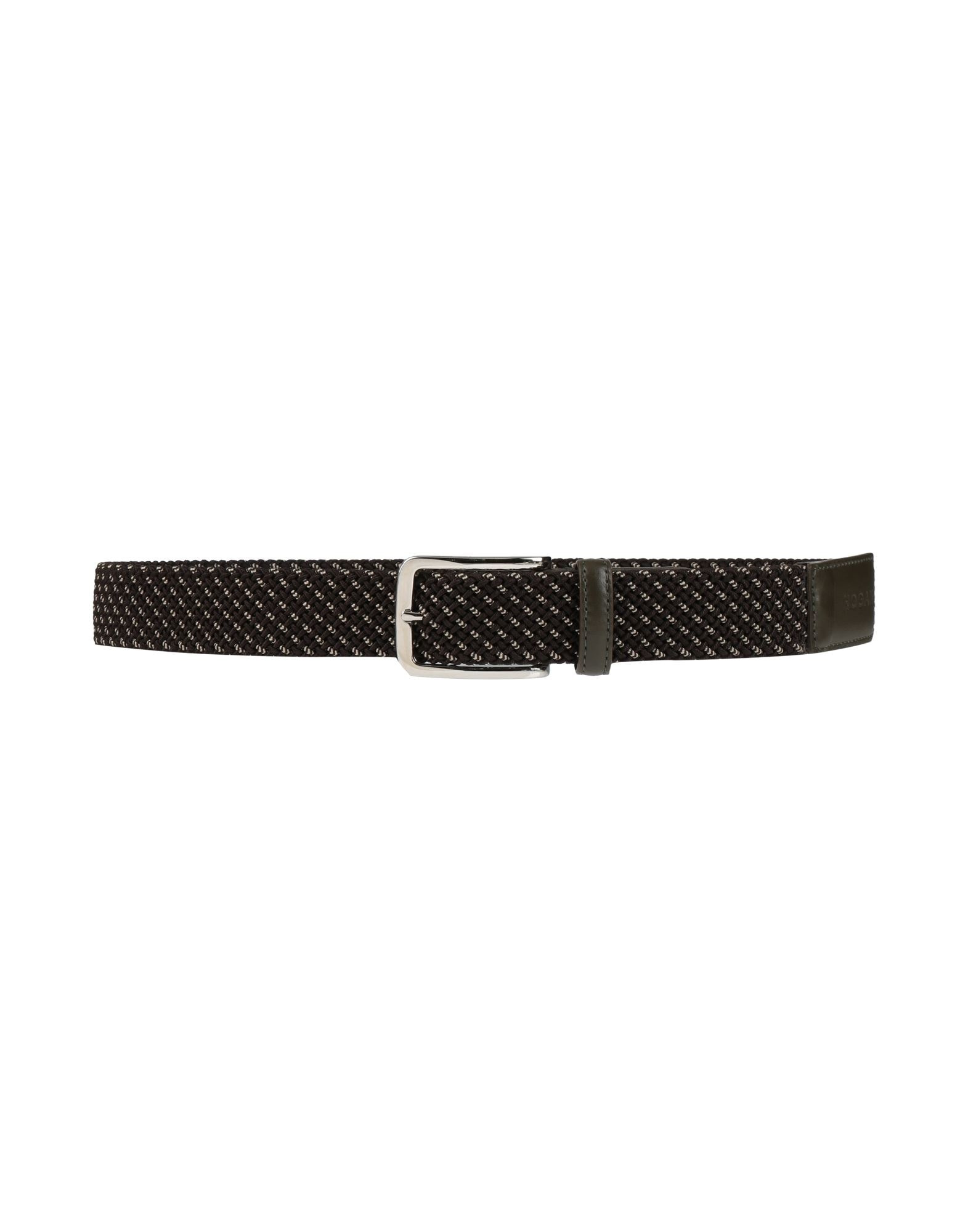 Military green Men's Fabric Belt - 1