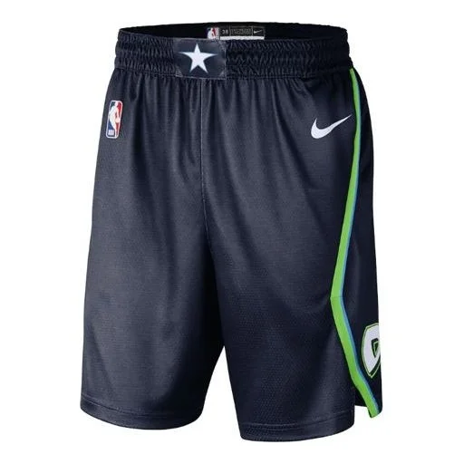 Nike NBA Mavericks ICON 19-20 City limited SW Shorts Navy Blue Dark blue BV5866-419 - 1