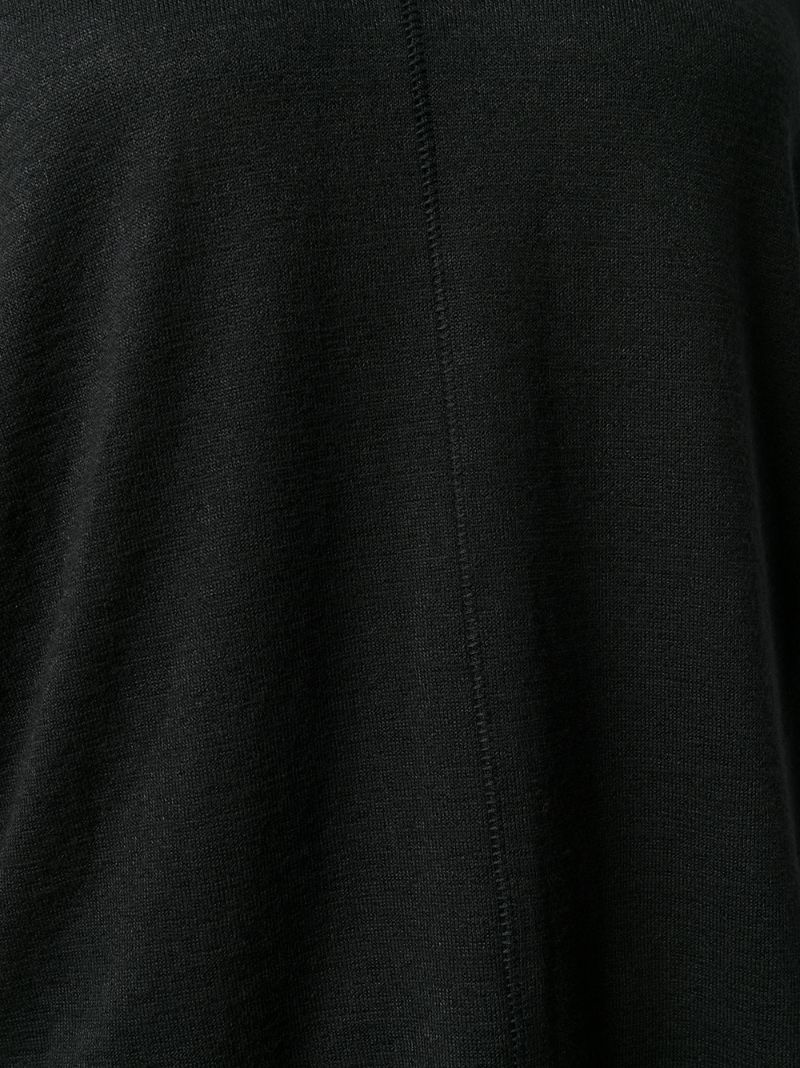 long-sleeve fitted sweater - 5