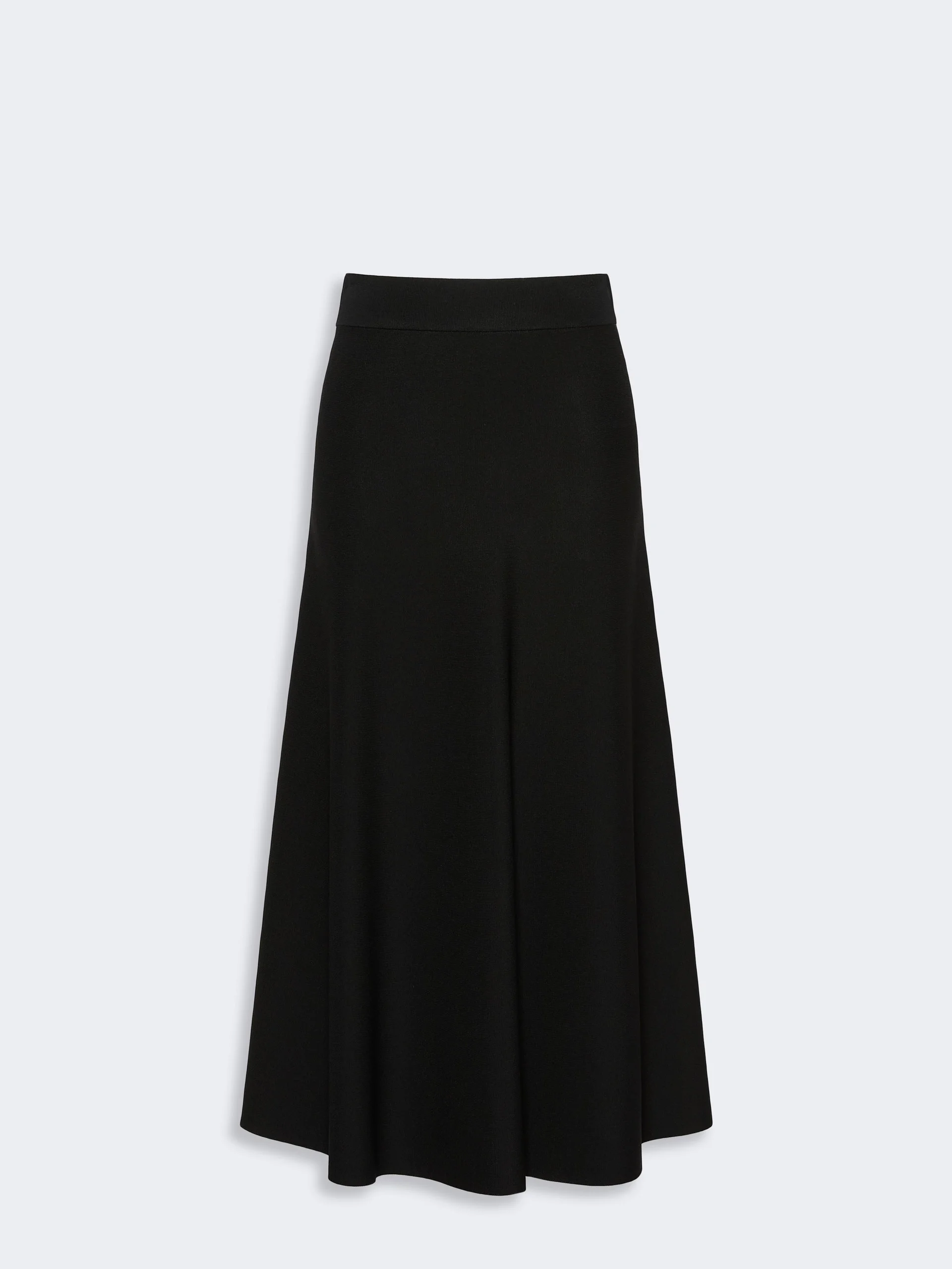 FUGGITO Viscose yarn skirt - BLACK - 1