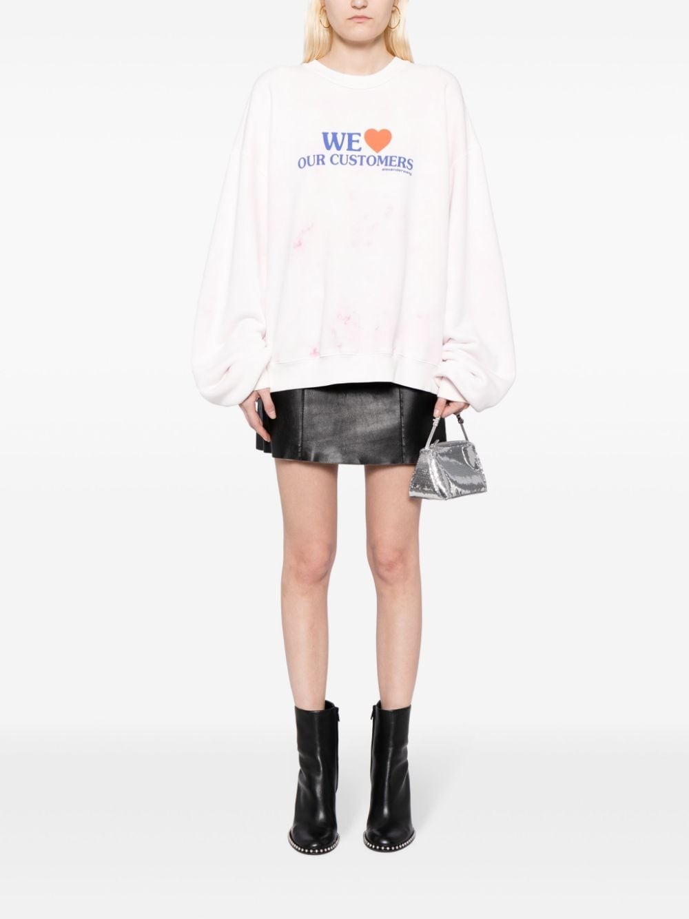 We Love Our Customers cotton sweatshirt - 3