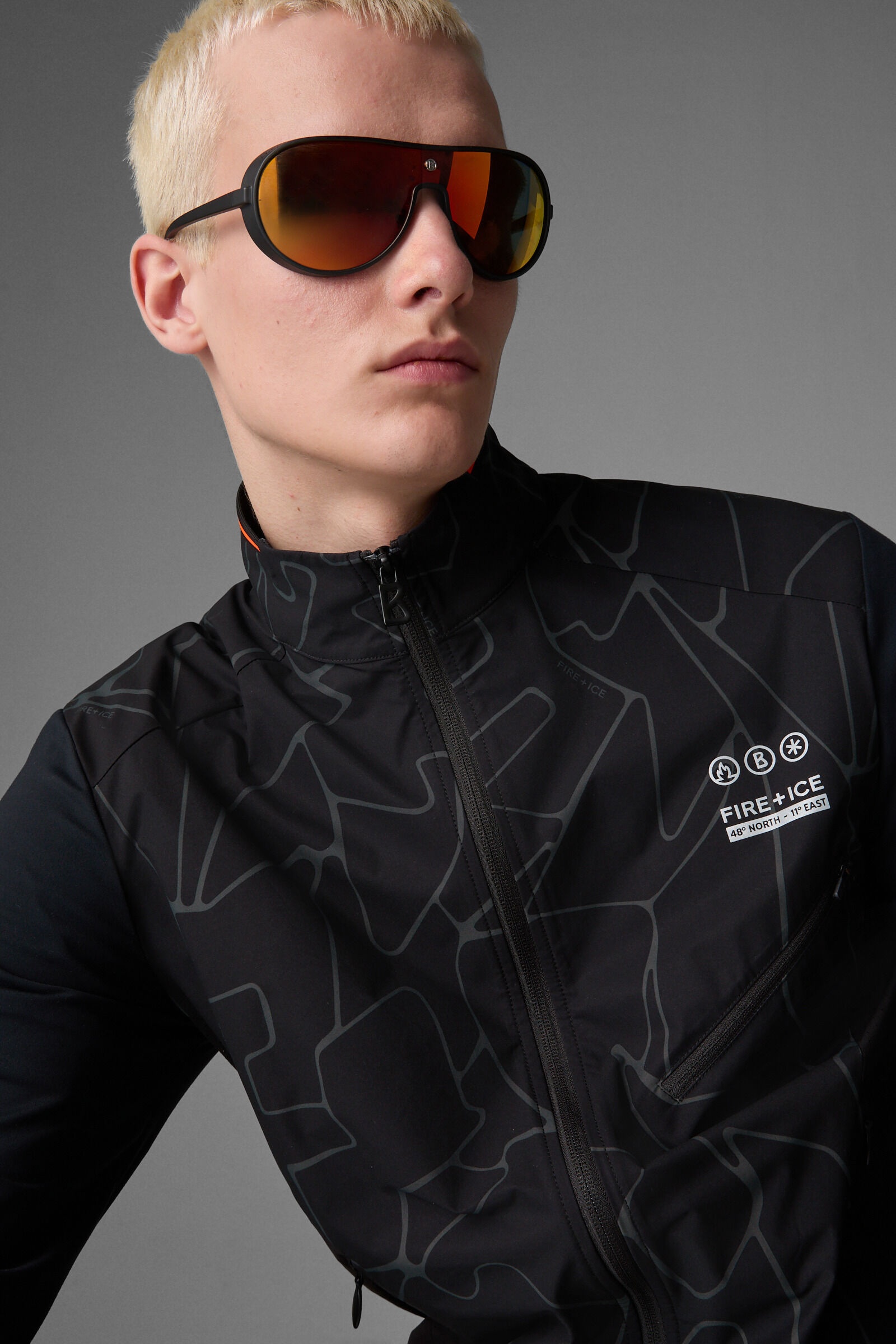 Samo Functional jacket in Black - 5