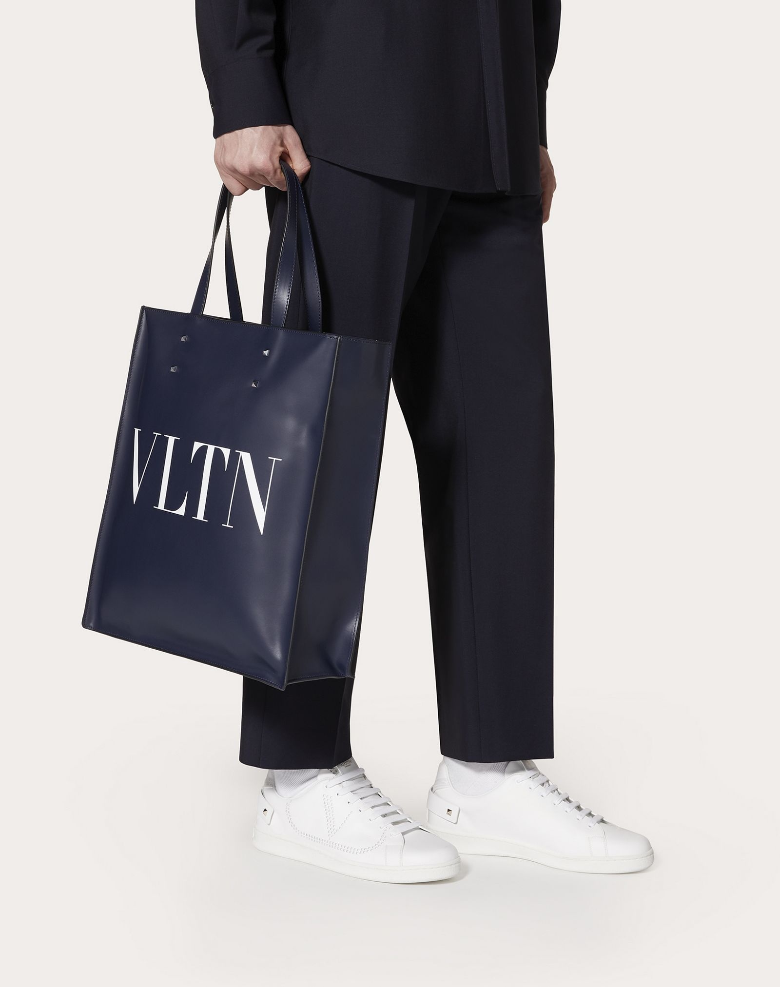 LEATHER VLTN TOTE - 6