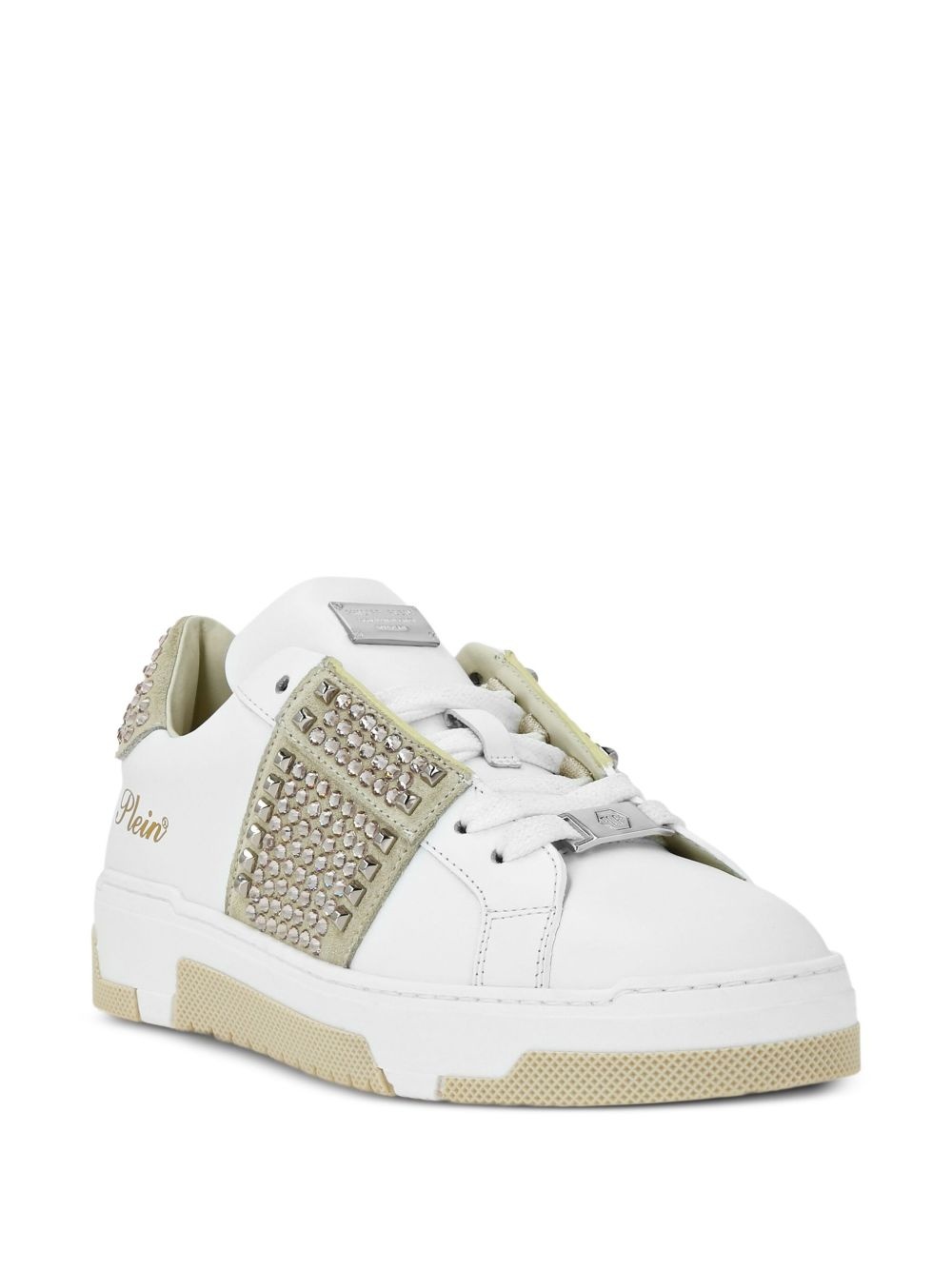 rhinestone-embellished sneakers - 2