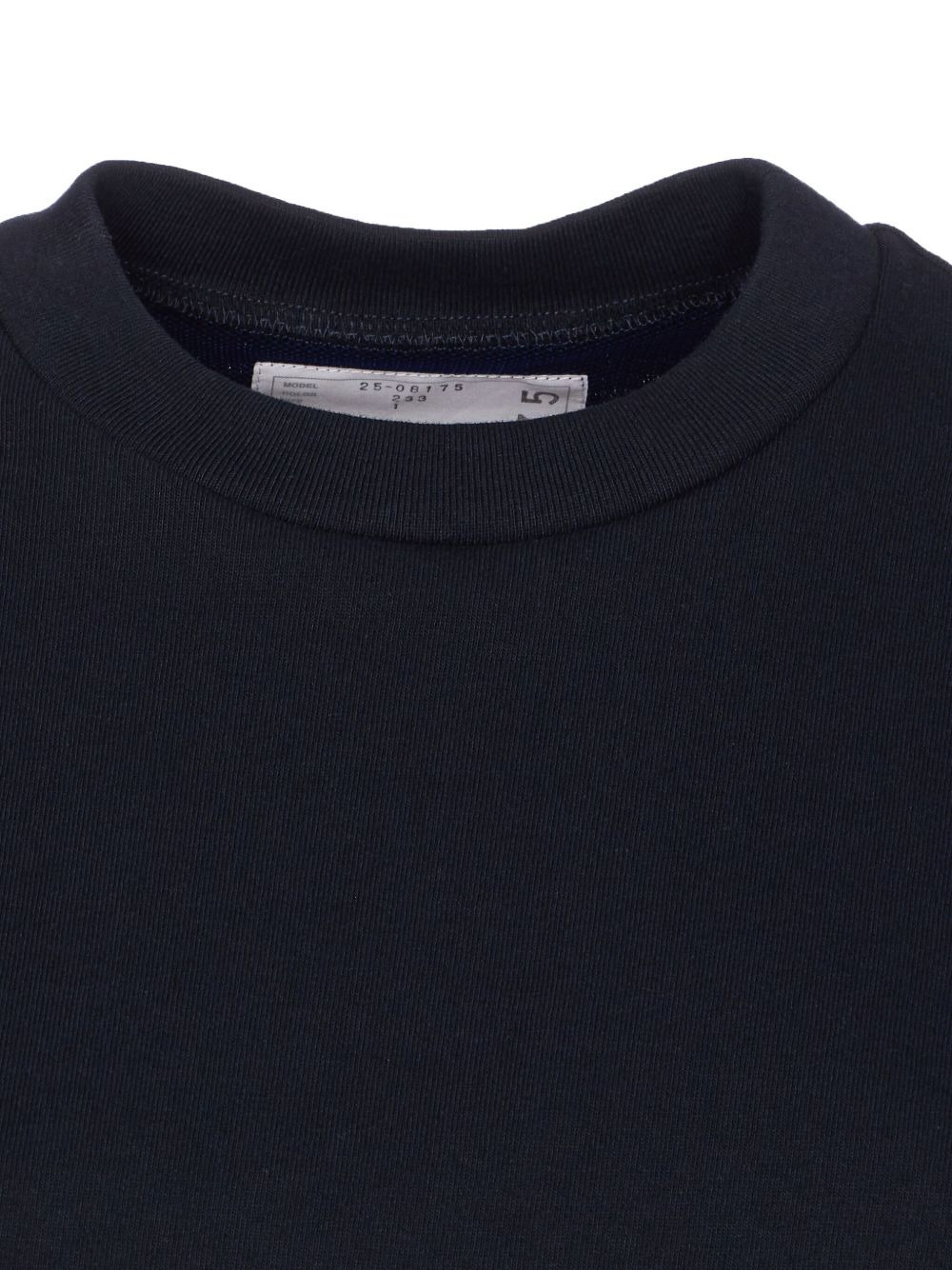 asymmetrical crew neck T-shirt - 4