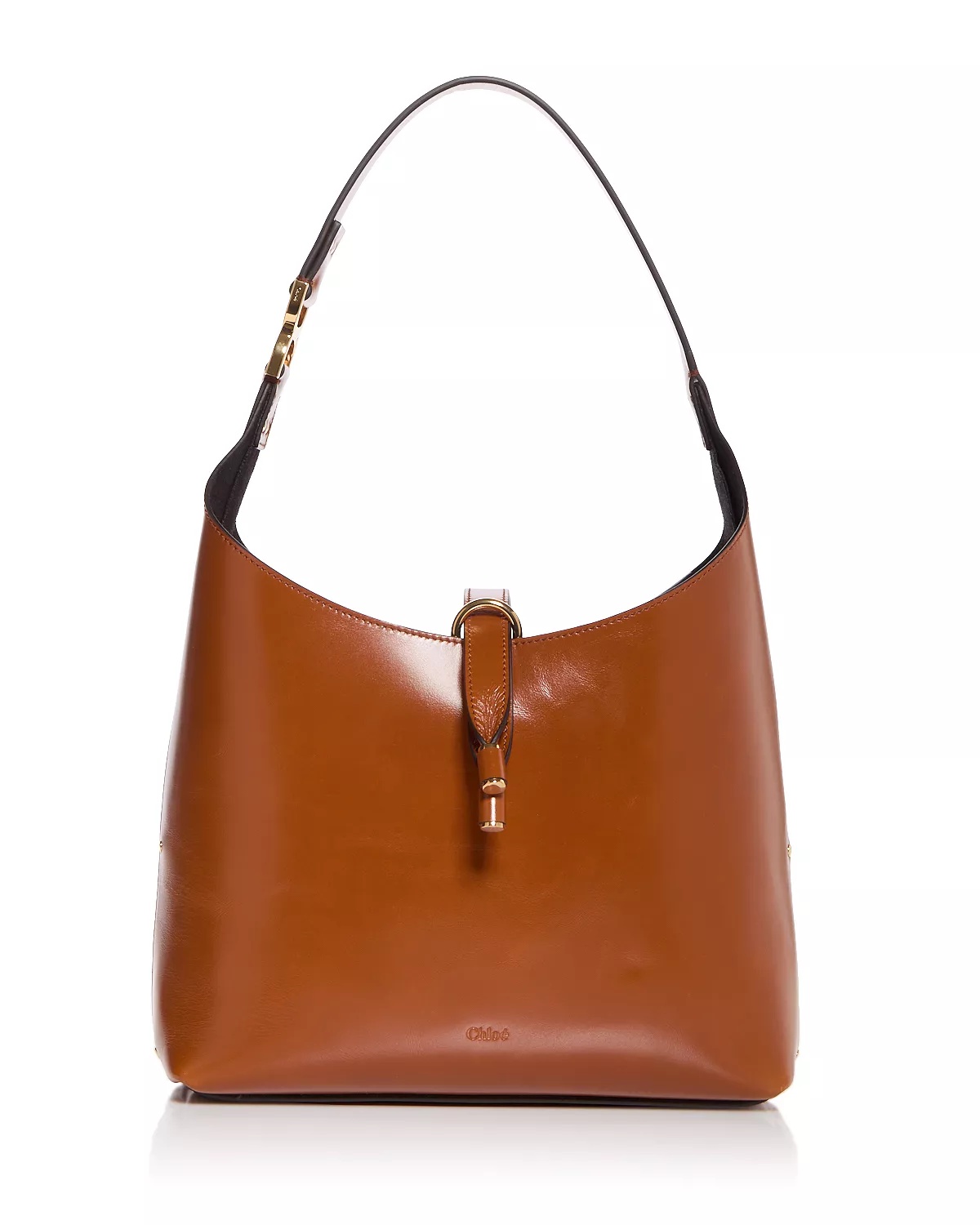 Marcie Small Leather Hobo Bag - 6