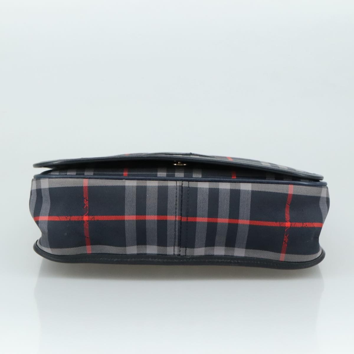 Burberry Nova Check Shoulder Bag Canvas Navy - 5