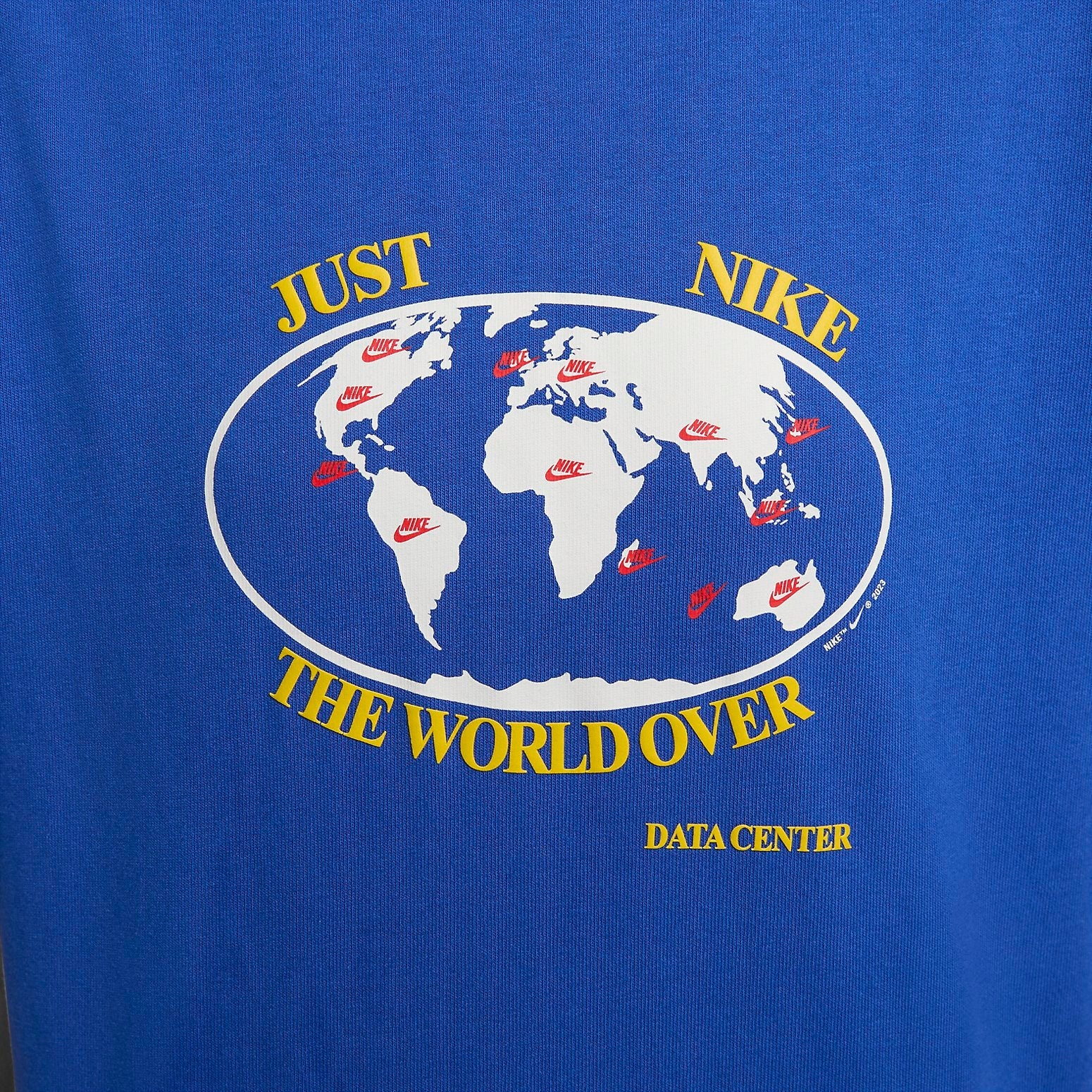 Nike Worldover Football T-Shirt 'Blue' FB2750-480 - 2