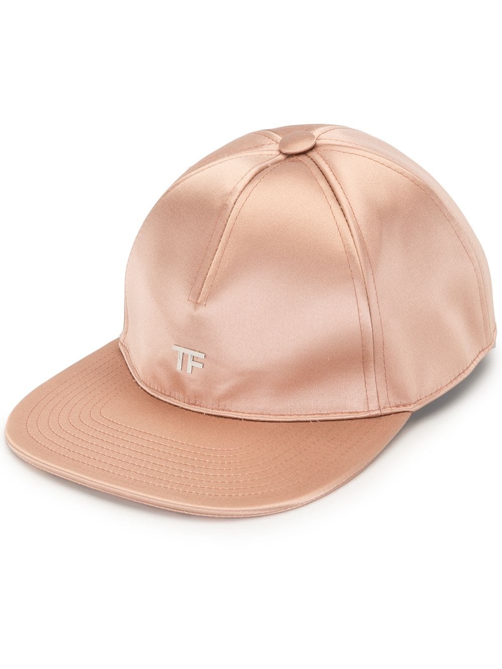 logo satin baseball cap - 1