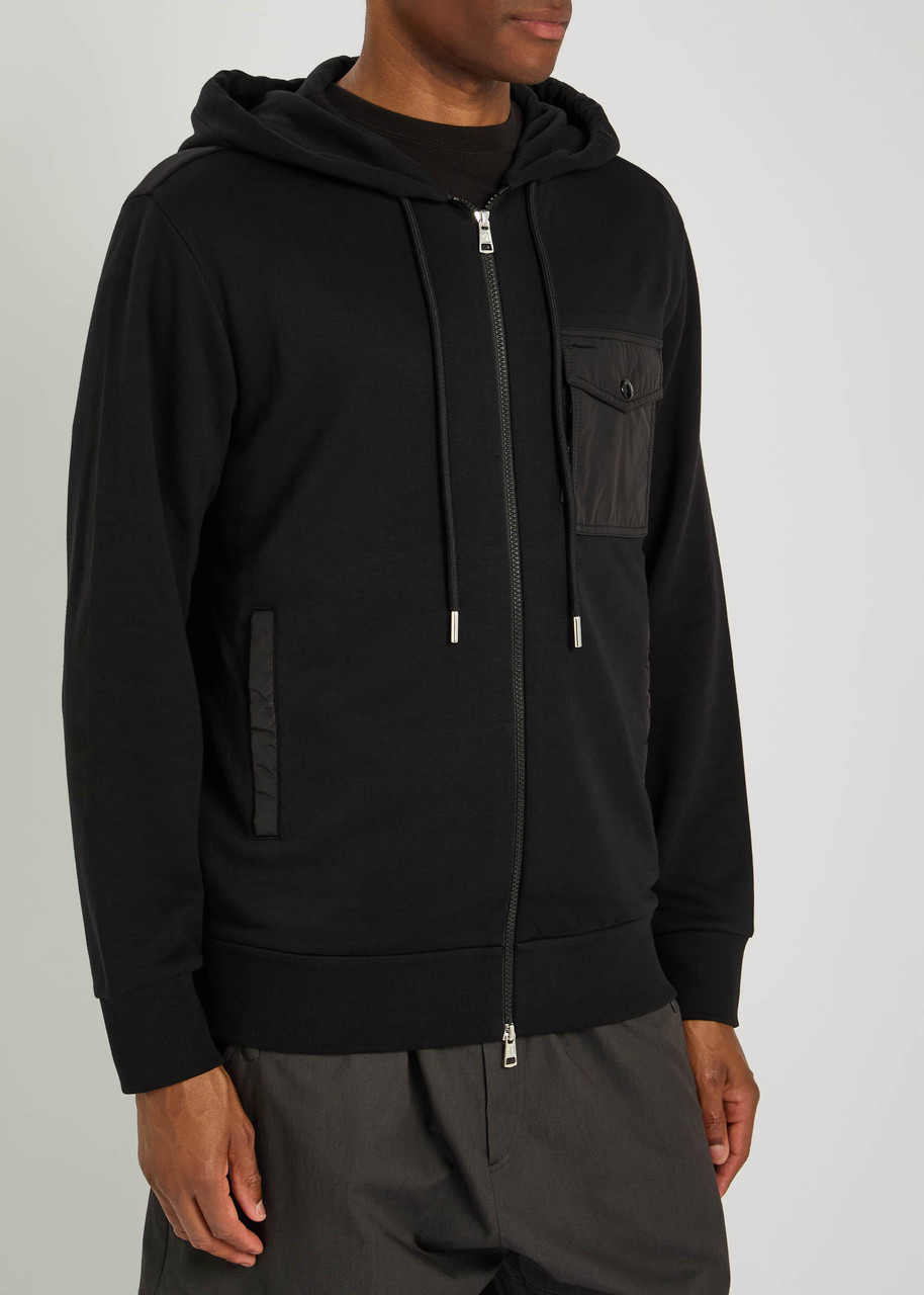Moncler Logo Hooded Cotton-blend Sweatshirt - 2