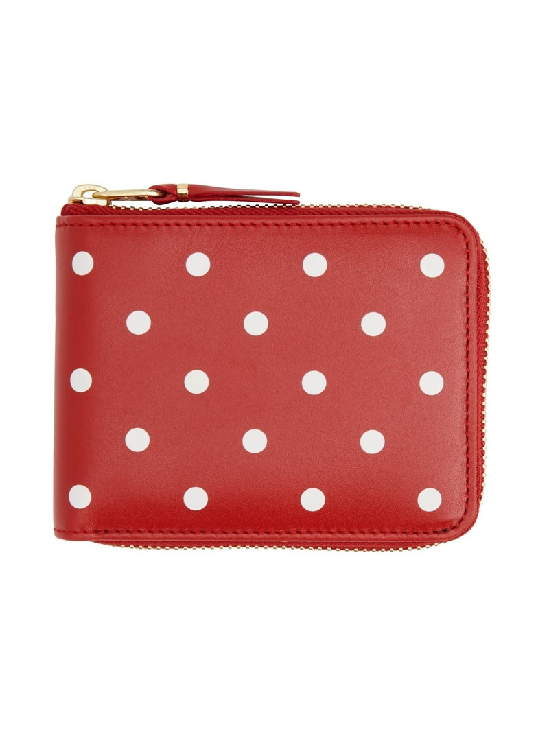 Dots Printed Line Wallet - 1