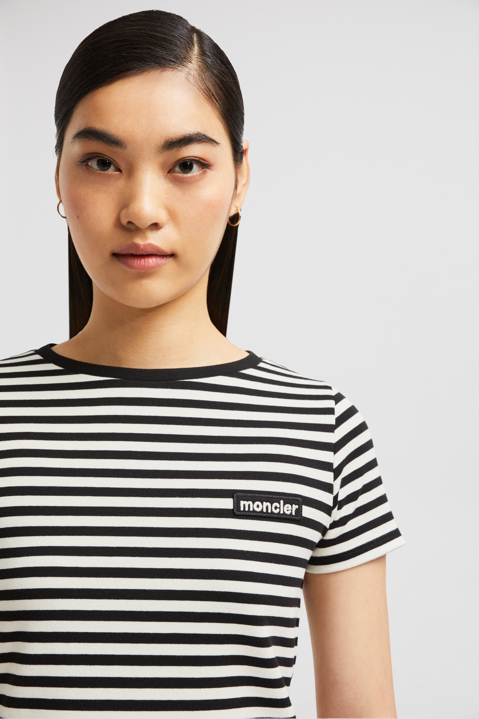 Striped Cotton T-Shirt - 4