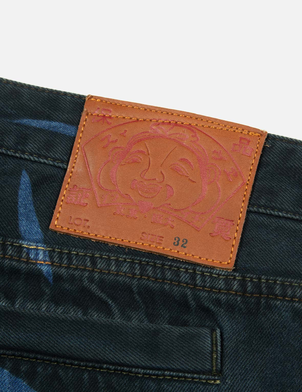OVERDYE DAICOCK WIDE-LEG DENIM JOGGERS - 12