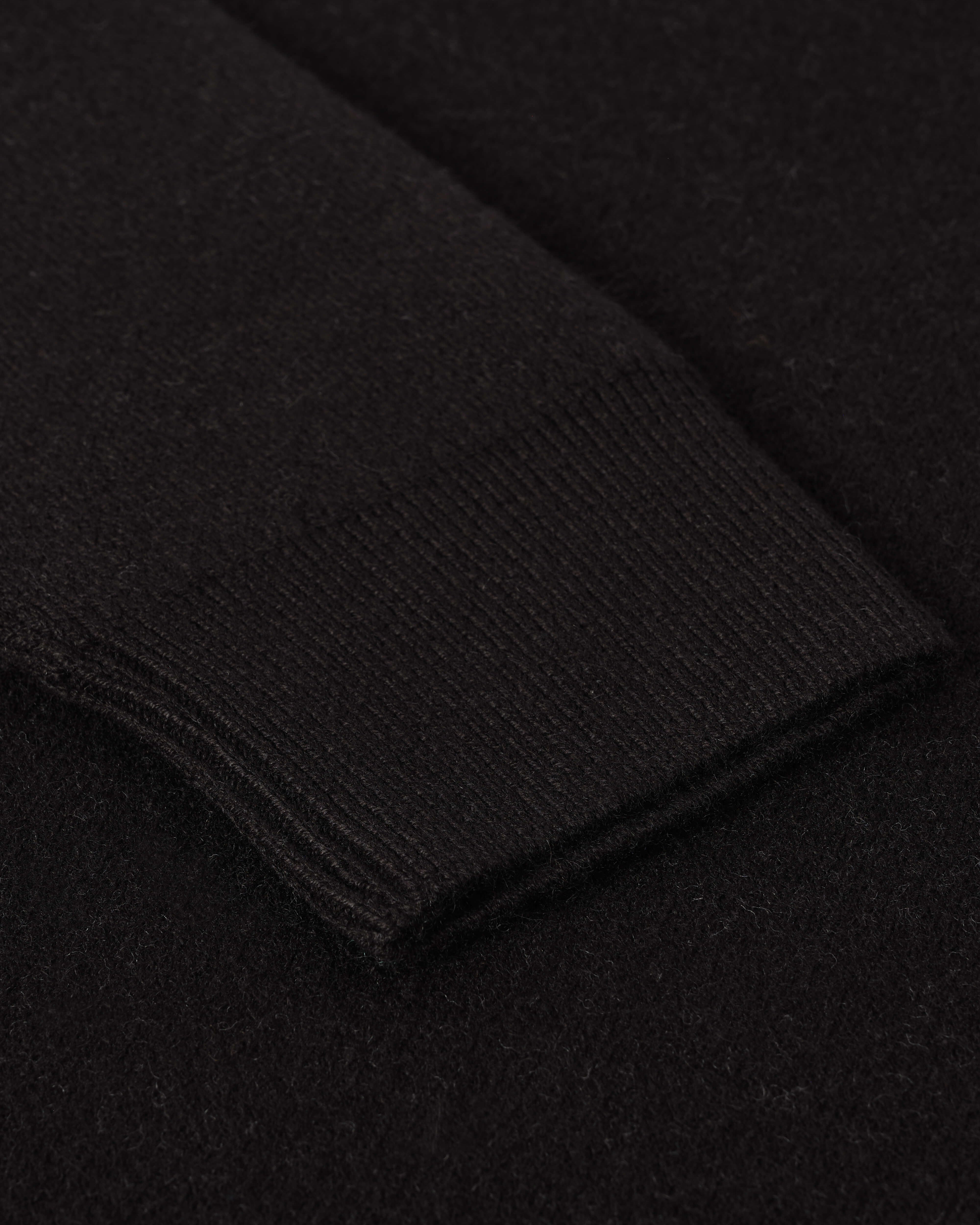Double Faced Black Sweatshirt - 6