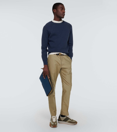 TOM FORD Cotton, silk, and wool sweater outlook