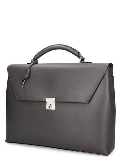 Valextra Avietta leather briefcase outlook