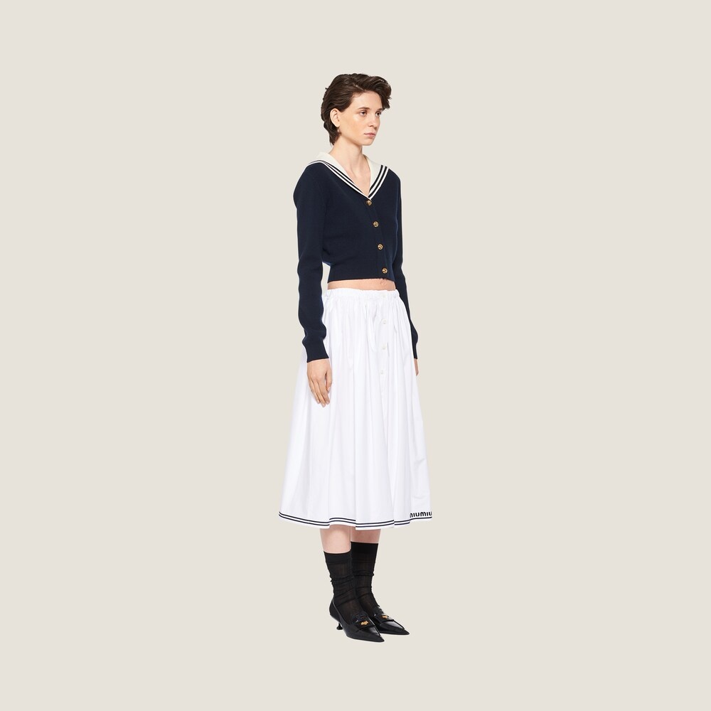 Poplin skirt - 5