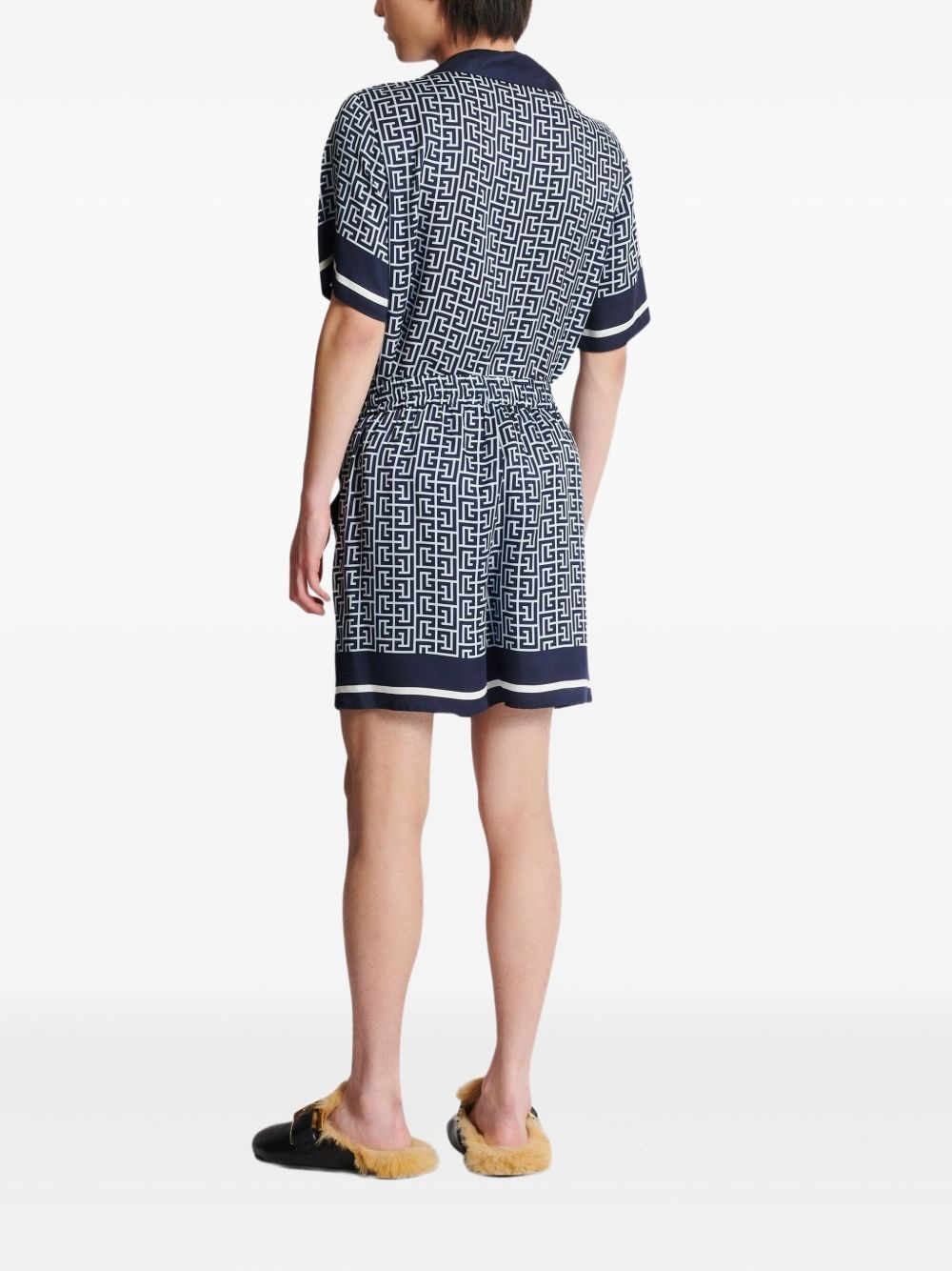 monogram-pattern shorts - 3