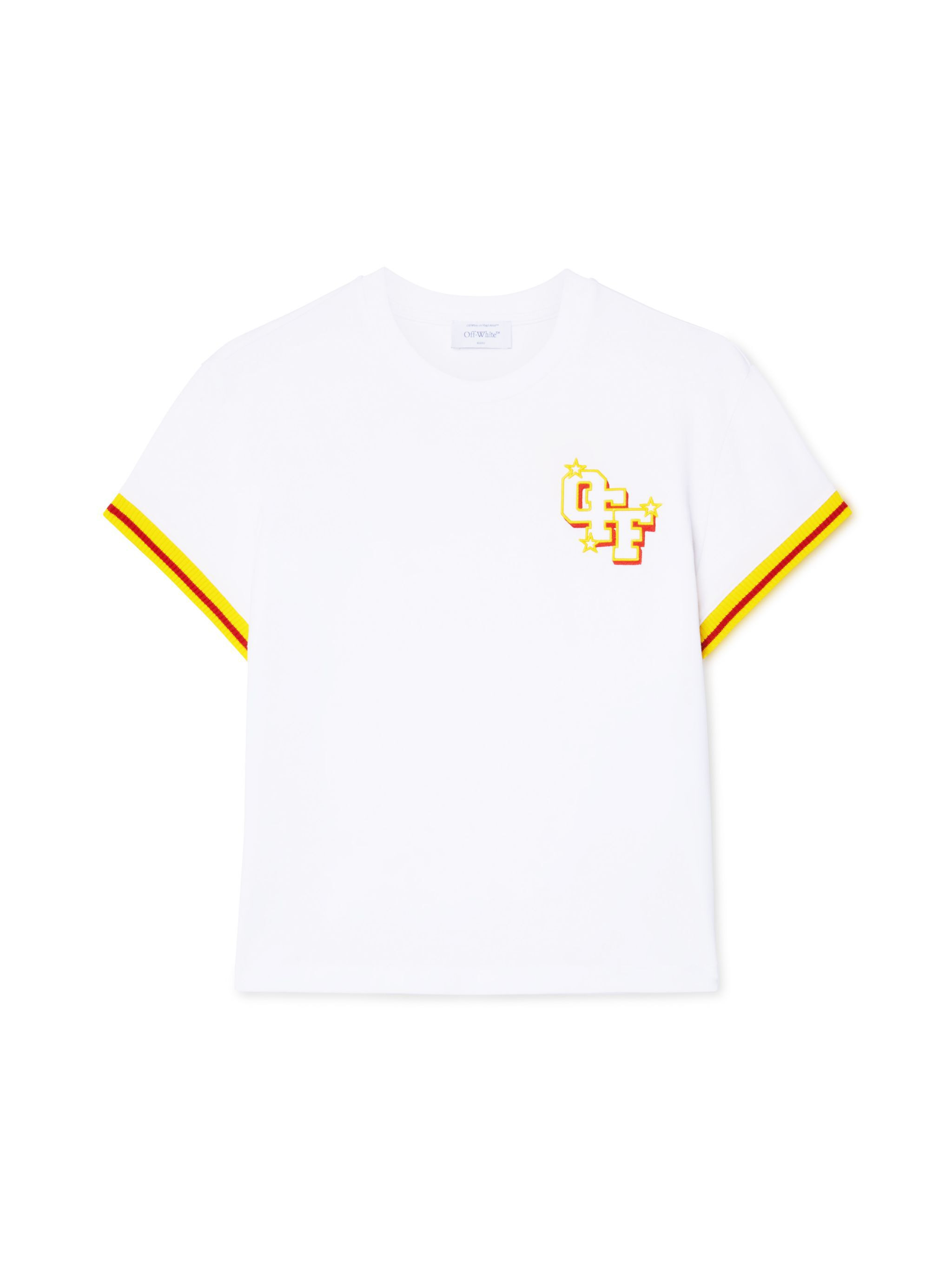 White College Fitted Tee - 1