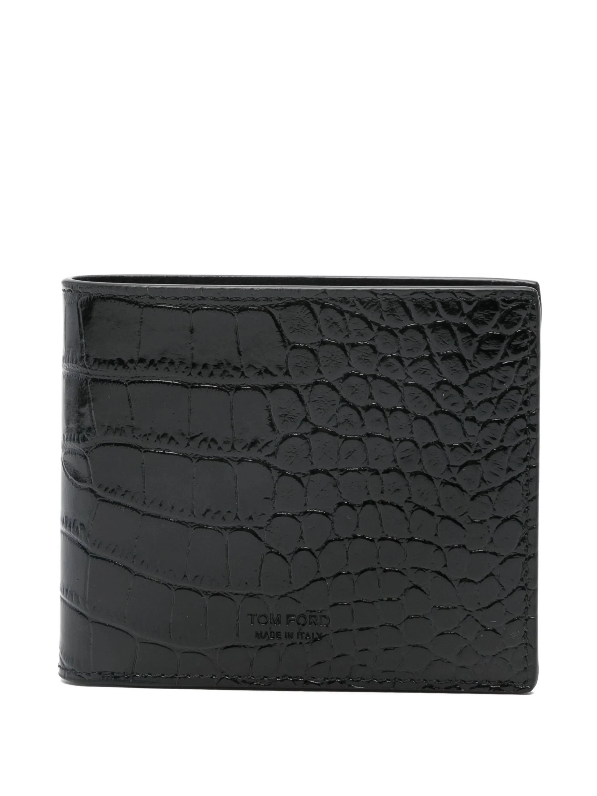 Tom Ford Crocodile-embossed Leather Wallet - 1