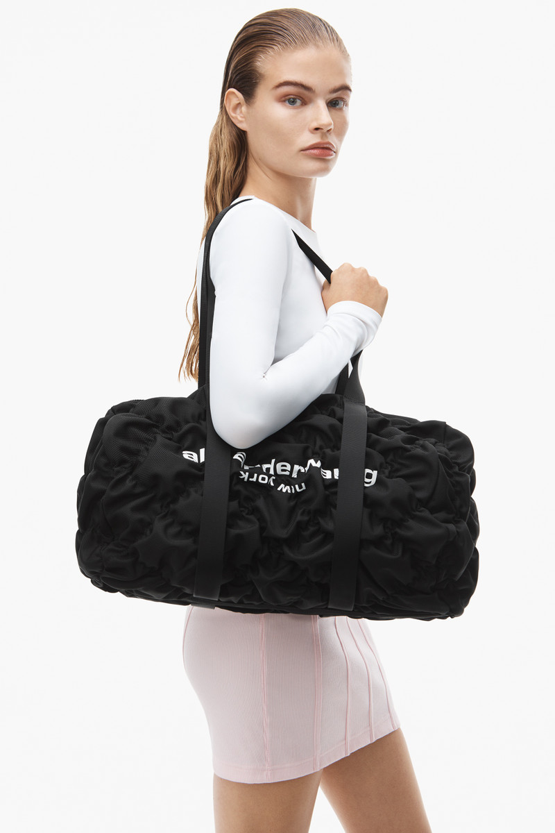 REBOUND RUCHED NYLON DUFFEL 3