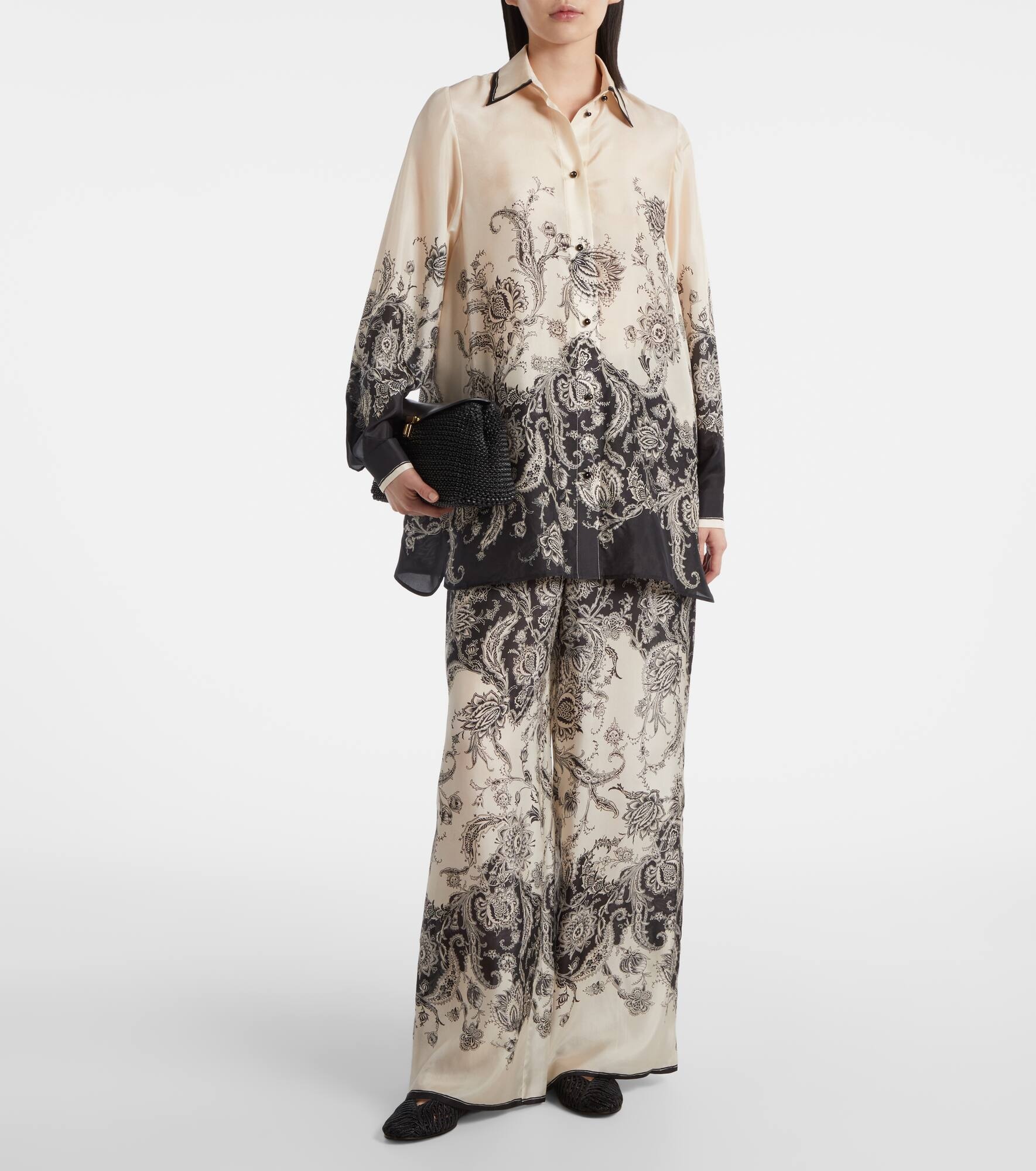 Rhiannon paisley silk shirt - 2