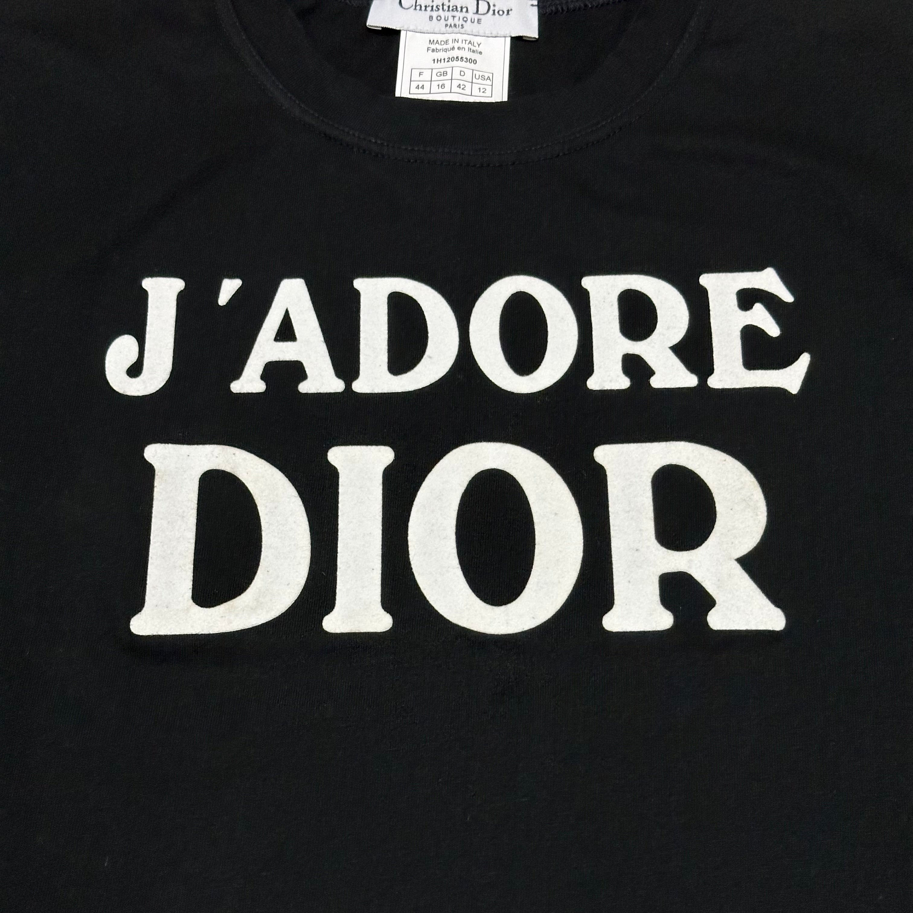 CHRISTIAN DIOR Fall Winter 2001 "J'ADORE DIOR" Tank Top - 3