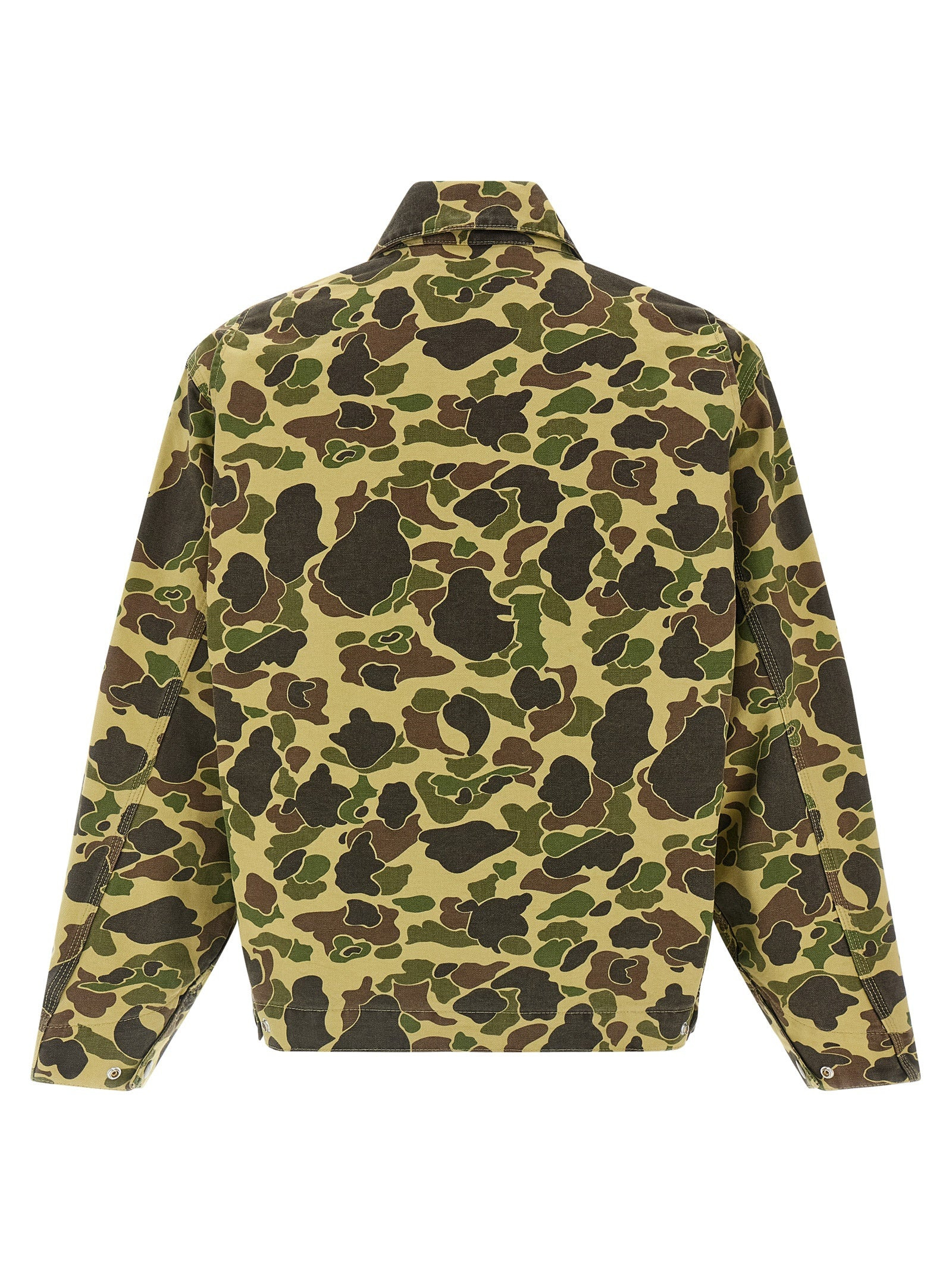 Duck Detroit Puffer Jackets Green - 2