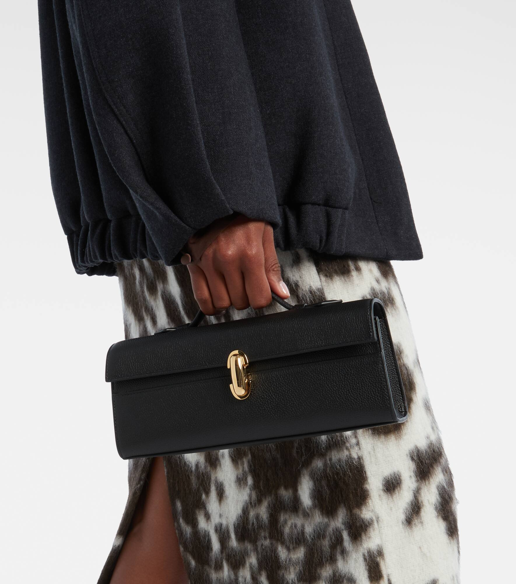Slim Symmetry leather tote bag - 6