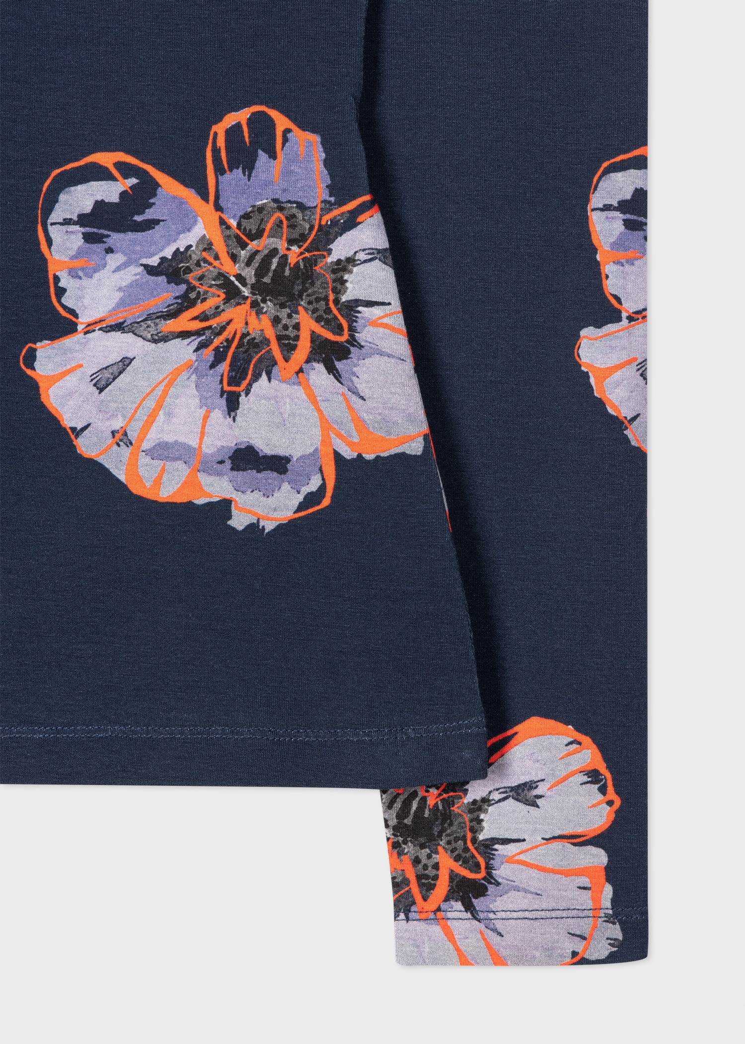 'Flowerhead' Mock Neck Top - 2