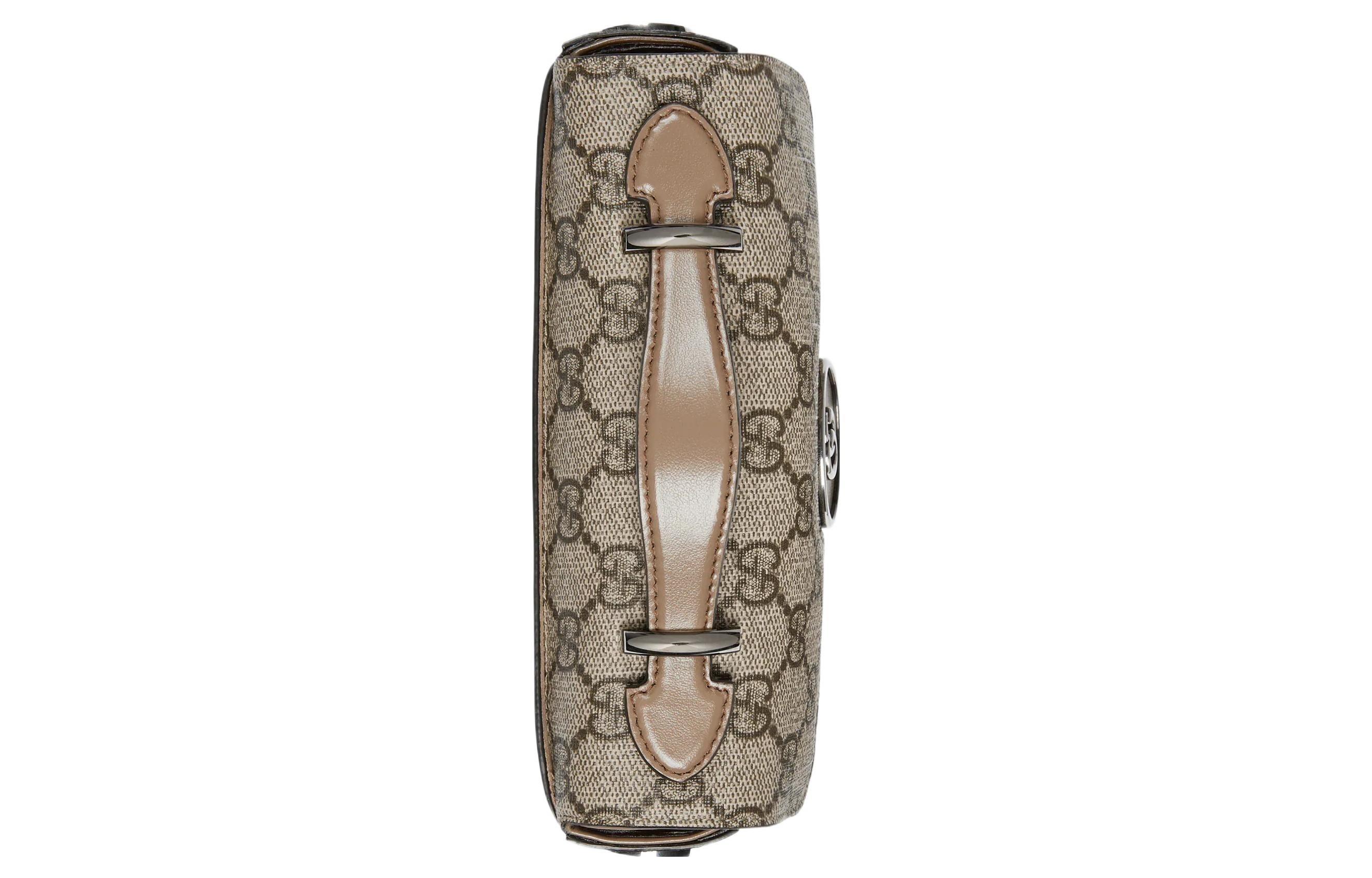 (WMNS) Gucci Petite GG Mini Bag 'Beige Ebony' 760194-92TIG-9770 - 5