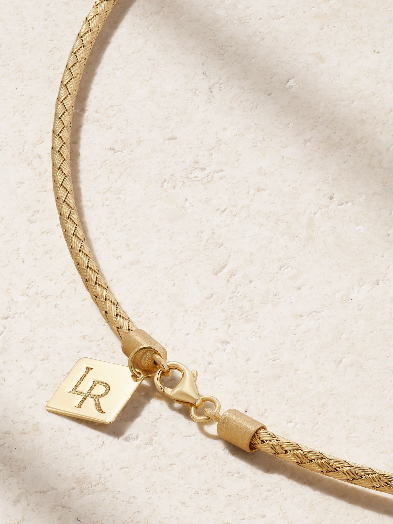 14-karat gold diamond necklace Gold - 3