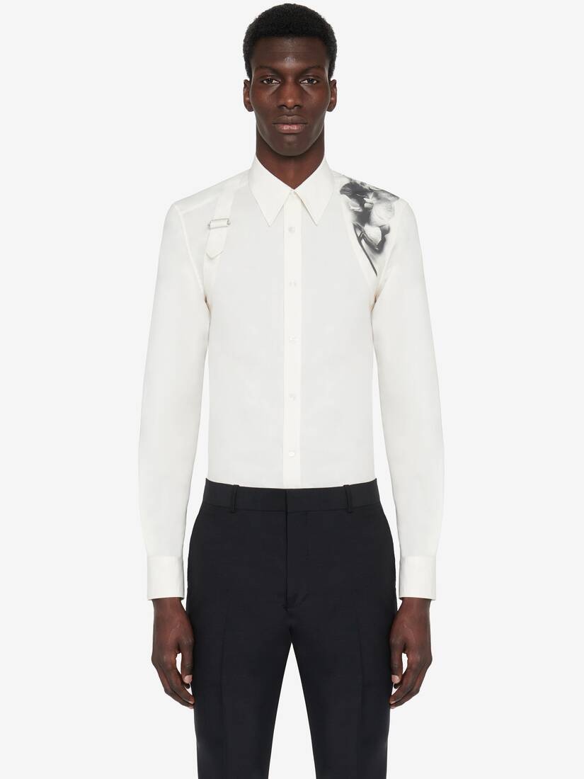Men's Orchid Harness Shirt in Putty - 5