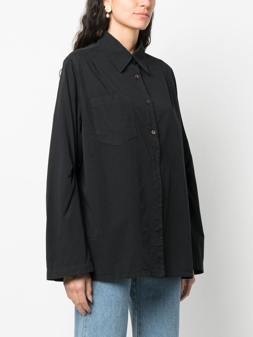 oversized long-sleeve shirt - 3