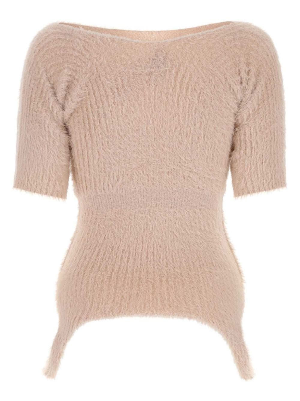 ribbed-knit top - 2
